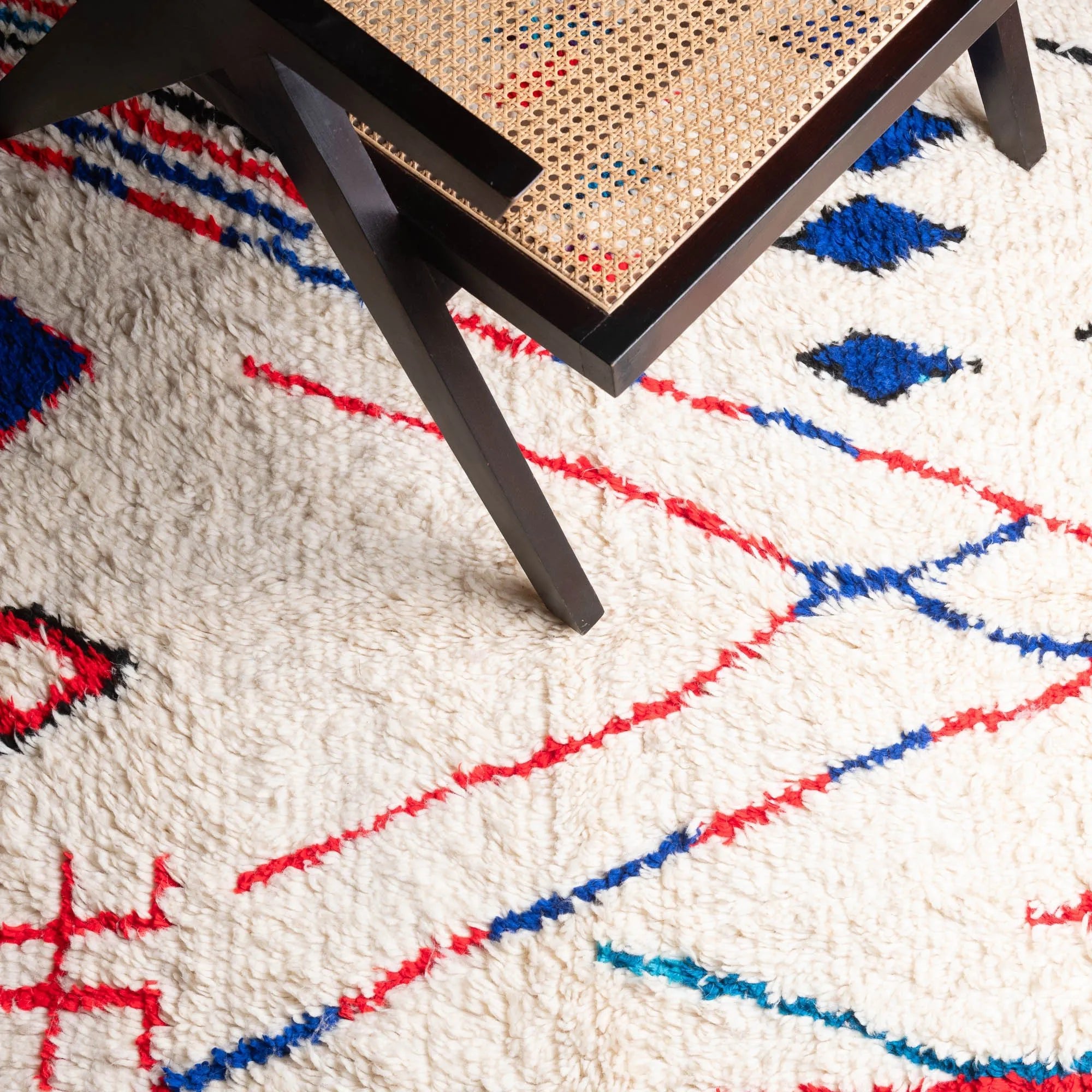 Issuhet - Shag Moroccan rug - Benisouk