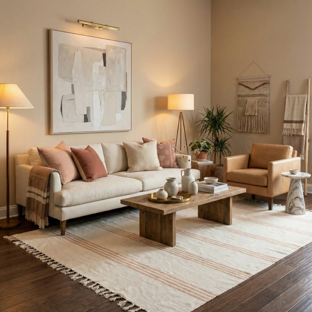 Izlan - Flatweave Moroccan rug - Benisouk