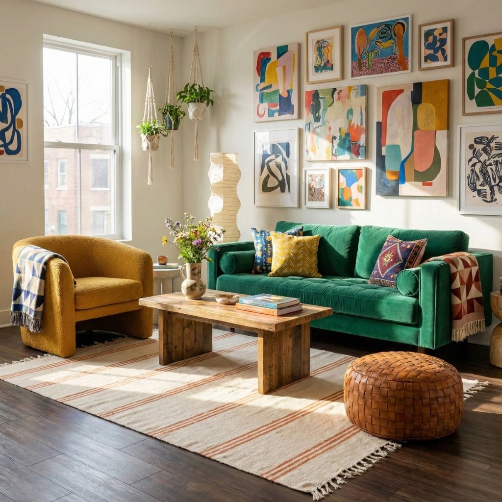 Izlan - Flatweave Moroccan rug - Benisouk