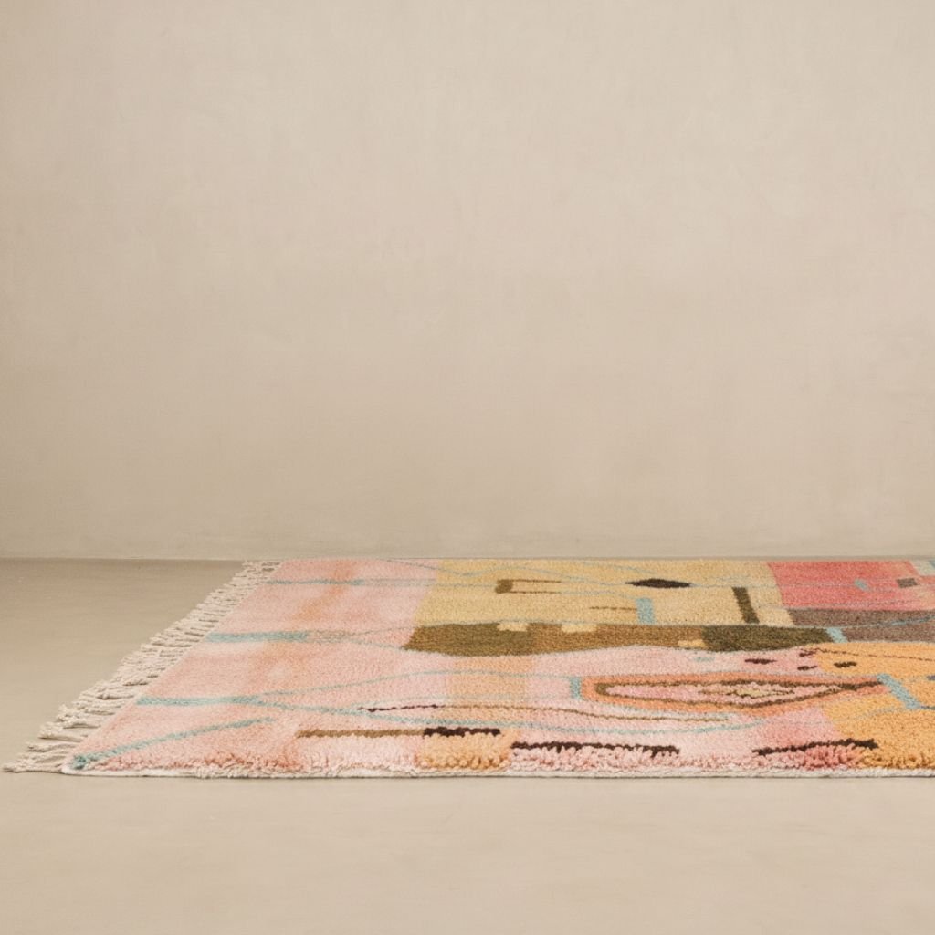Jamila - Shag Moroccan rug - Benisouk