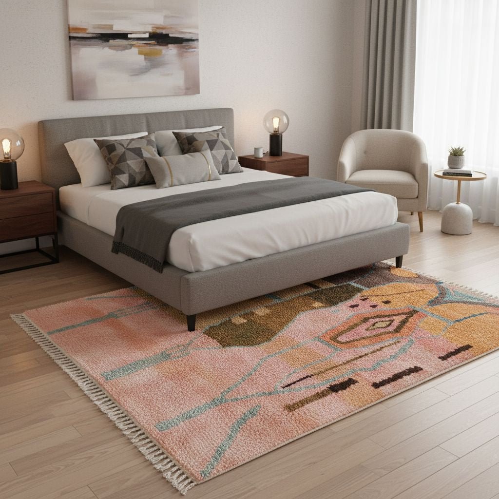 Jamila - Shag Moroccan rug - Benisouk