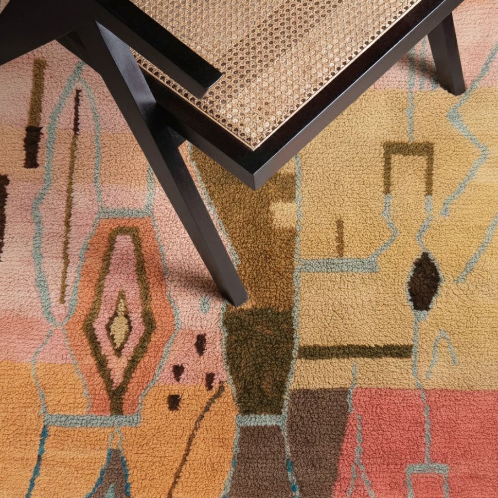 Jamila - Shag Moroccan rug - Benisouk