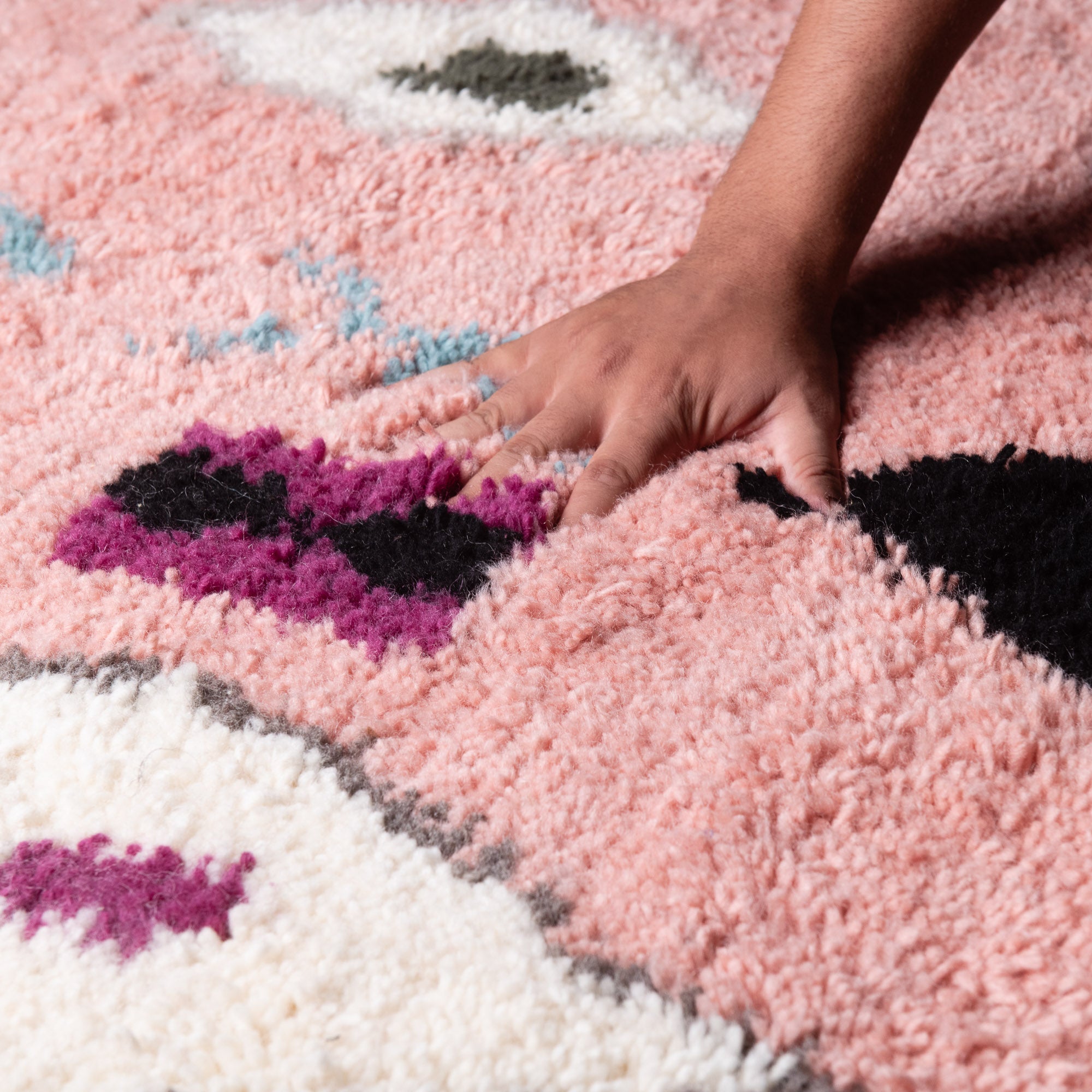 Janane - Shag Moroccan rug - Benisouk