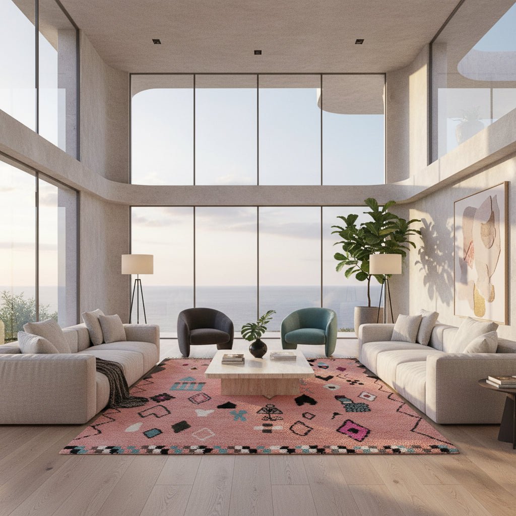 Janane - Shag Moroccan rug - Benisouk