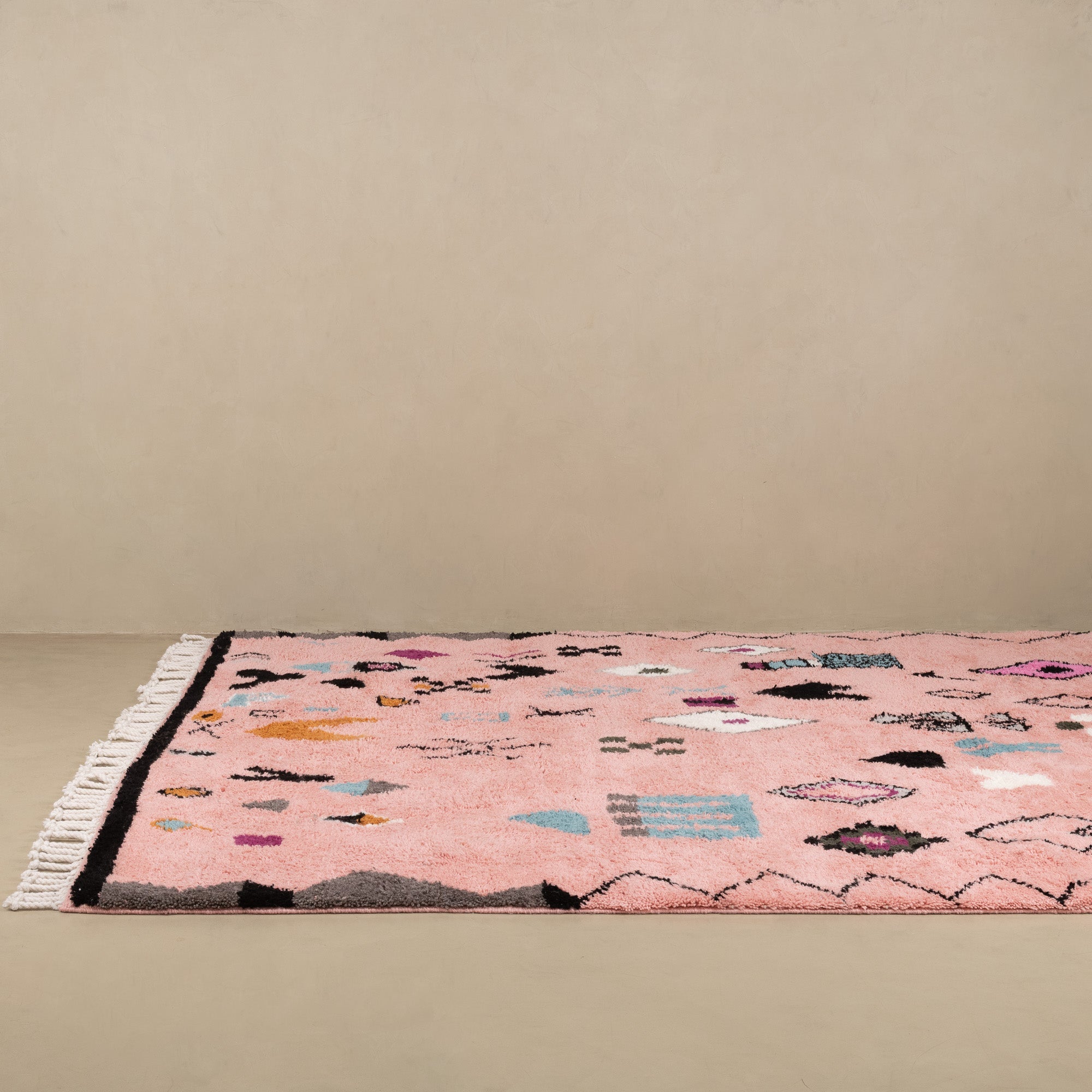 Janane - Shag Moroccan rug - Benisouk