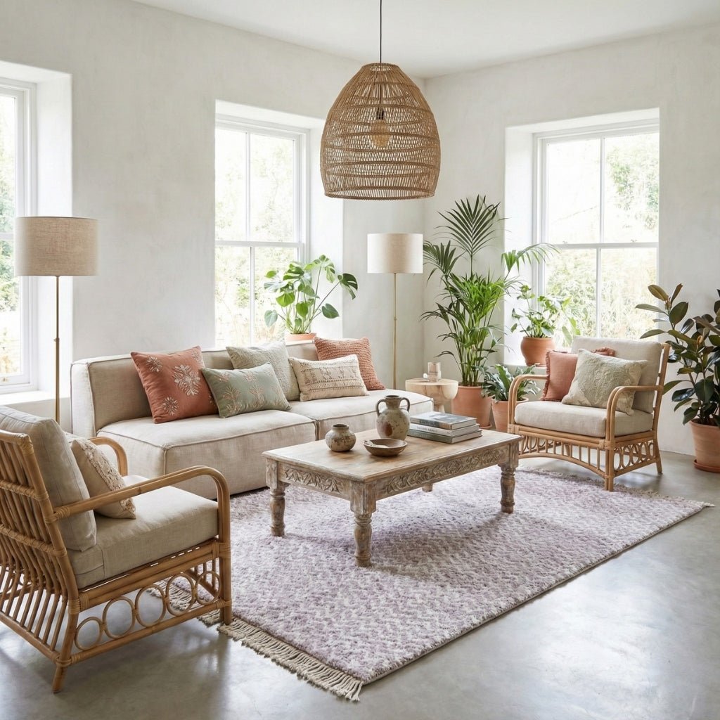 Jihane - Shag Moroccan rug - Benisouk