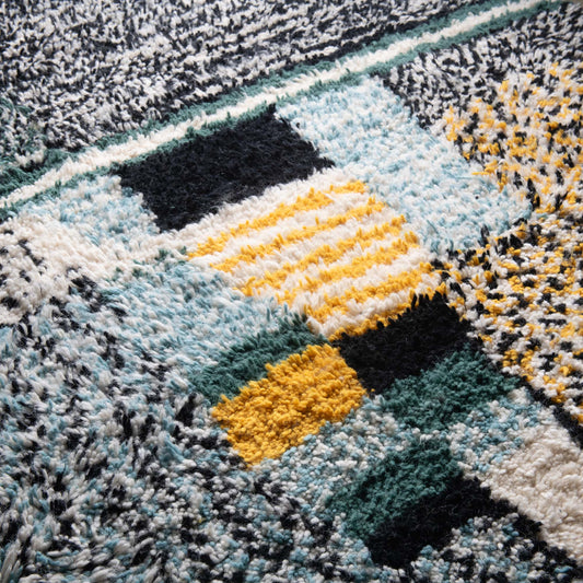 Jinan - Beni ourain rug - Benisouk