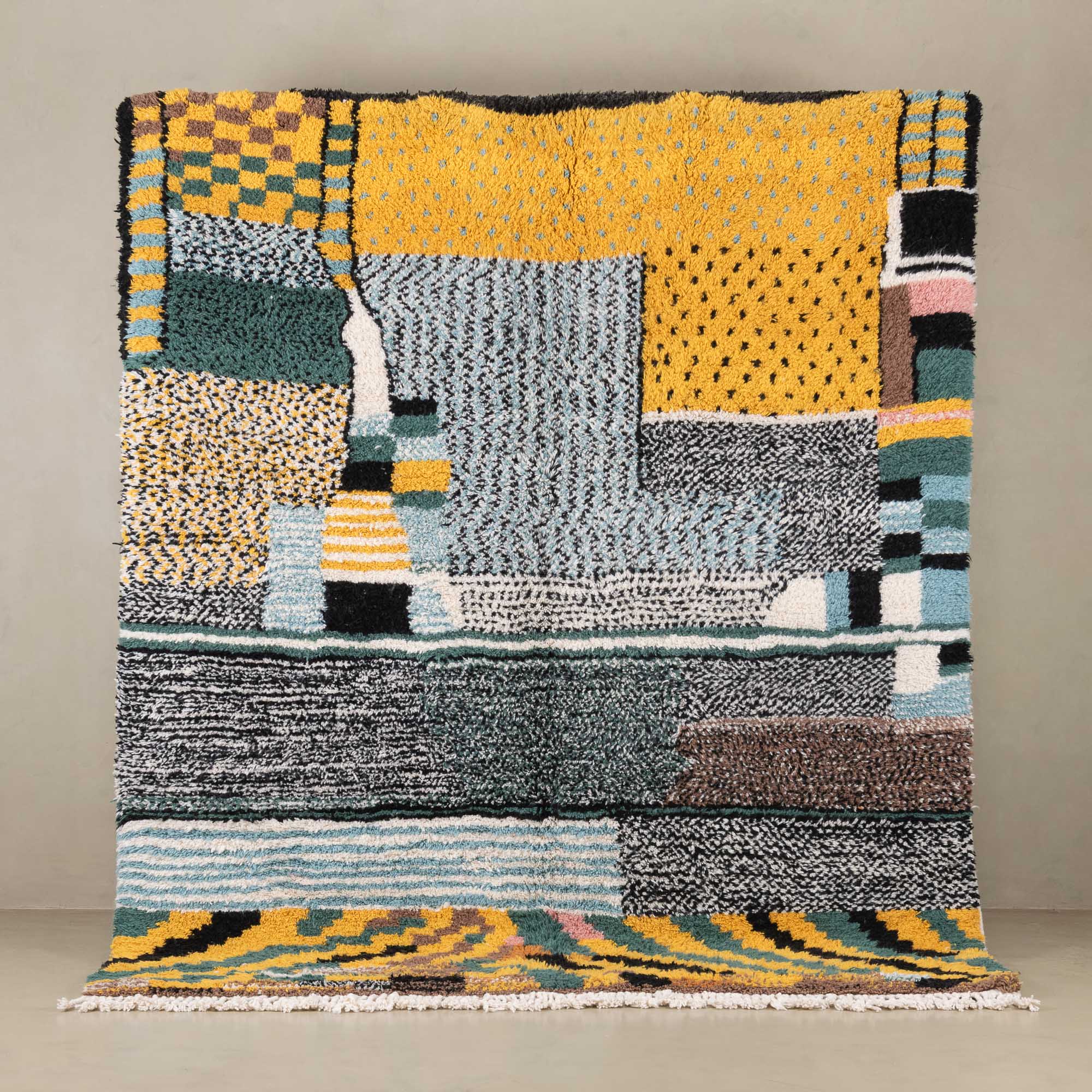 Jinan - Beni ourain rug - Benisouk