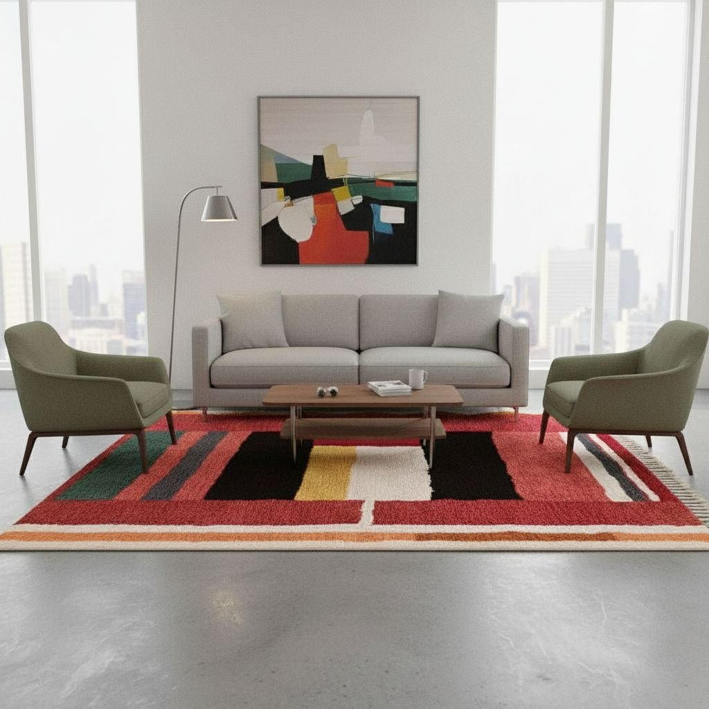 Joudia - Shag Moroccan rug - Benisouk