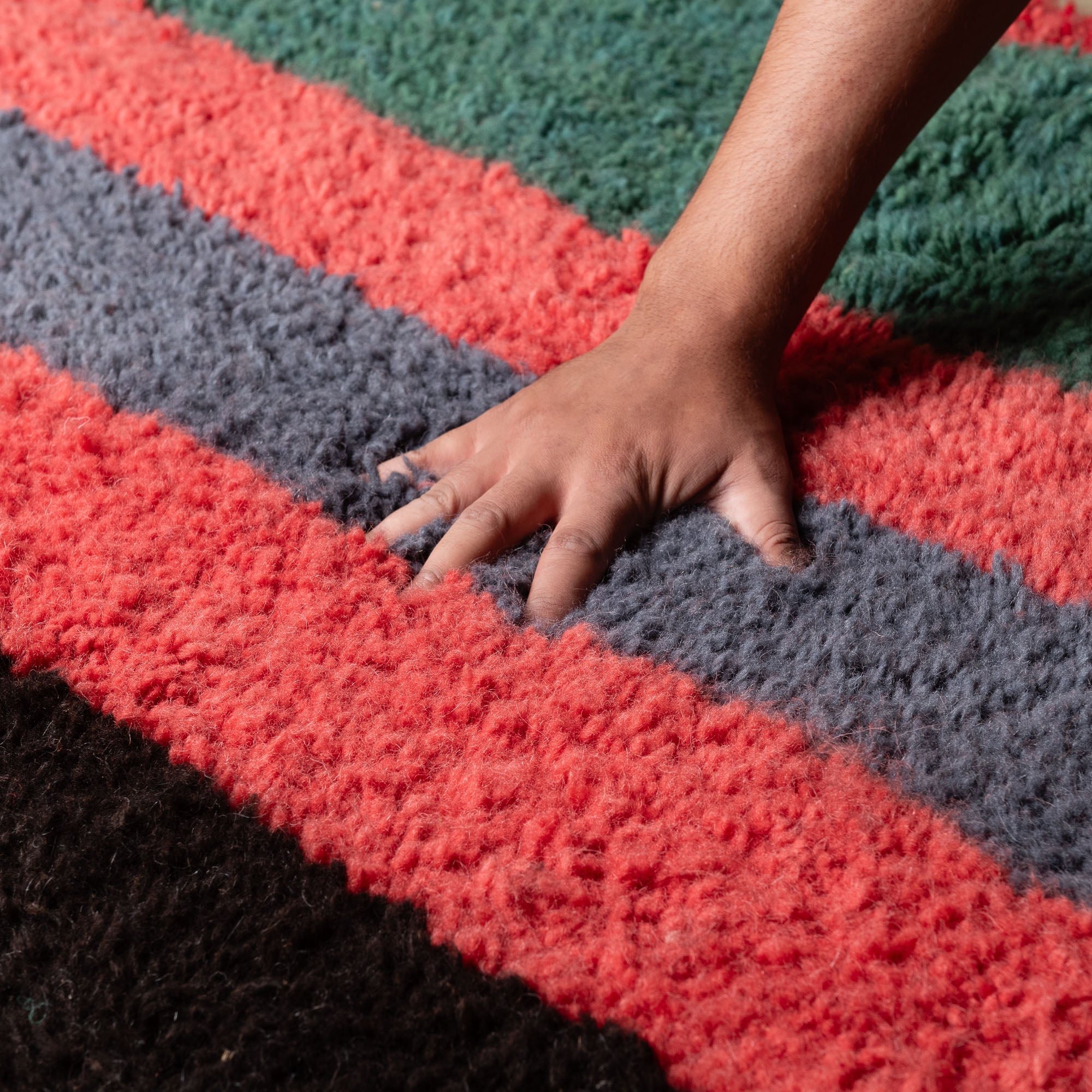 Joudia - Shag Moroccan rug - Benisouk