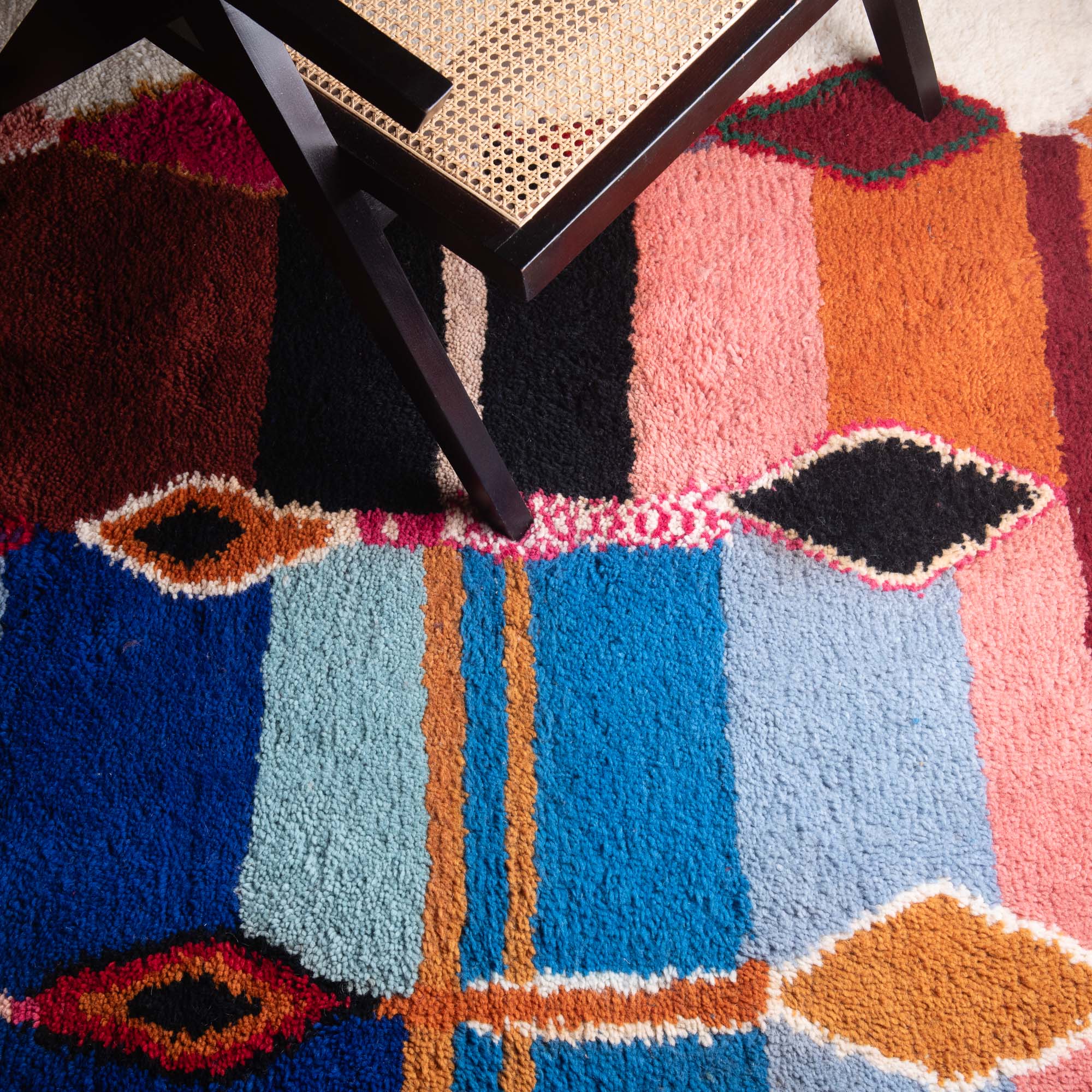 Joumana - Shag Moroccan rug - Benisouk