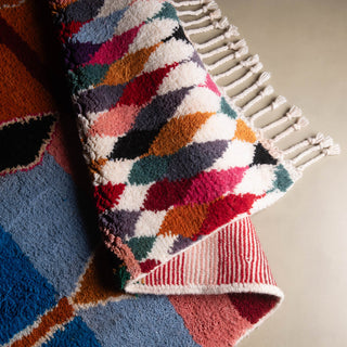 Joumana - Shag Moroccan rug - Benisouk