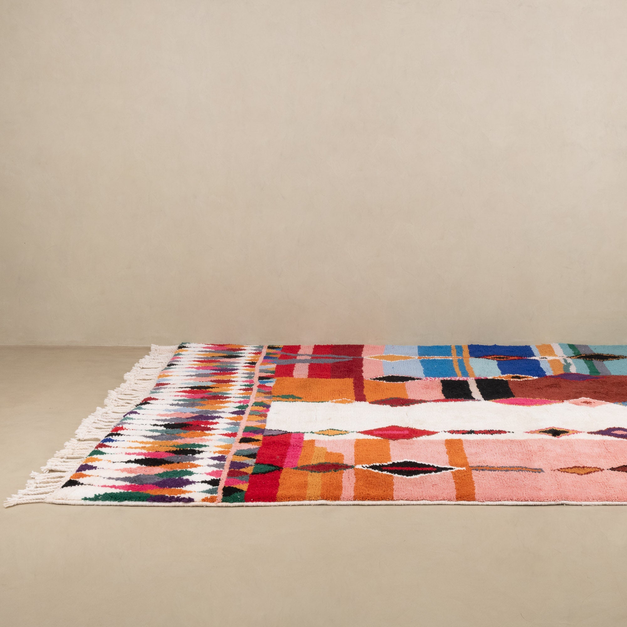 Joumana - Shag Moroccan rug - Benisouk