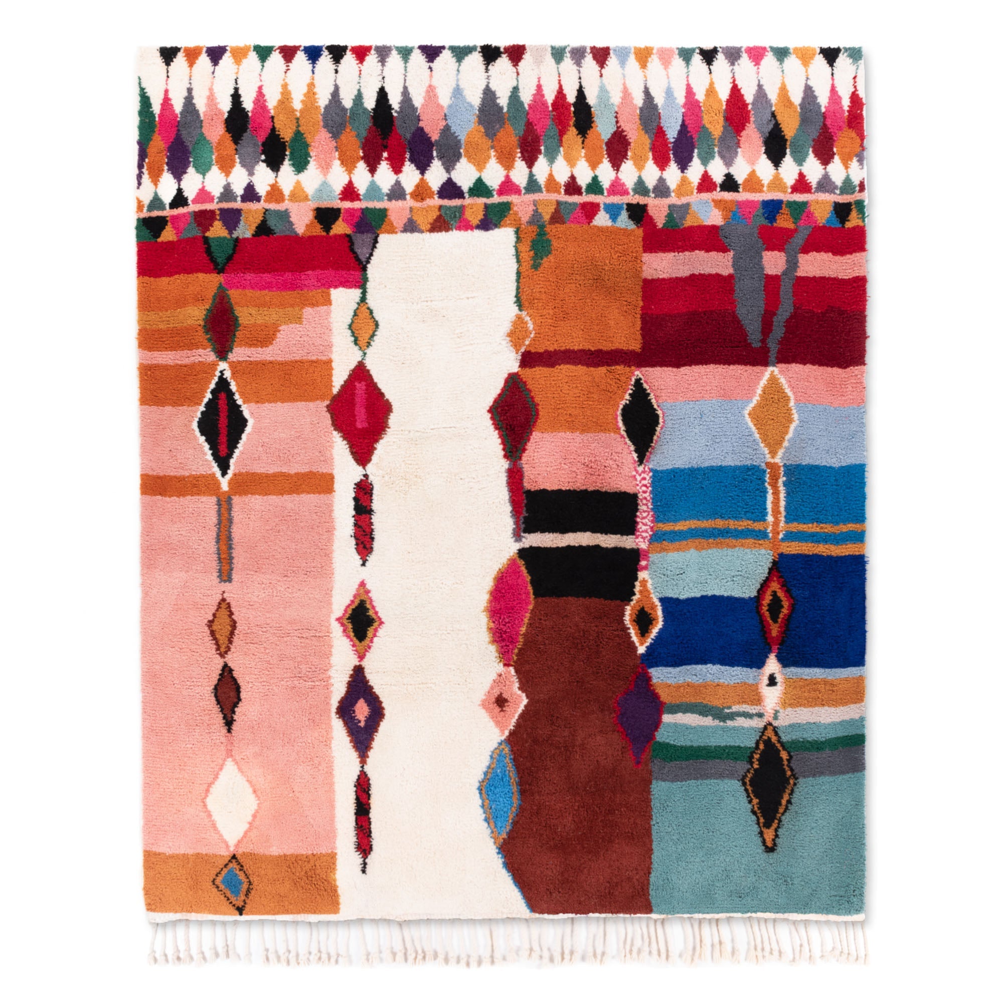 Joumana - Shag Moroccan rug - Benisouk
