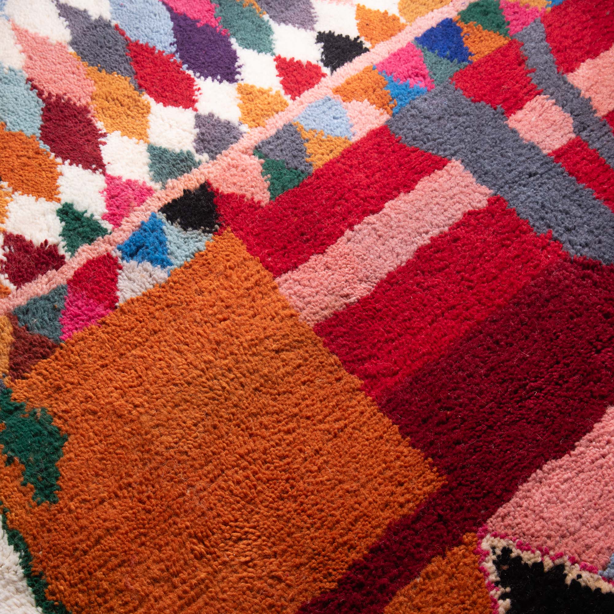 Joumana - Shag Moroccan rug - Benisouk