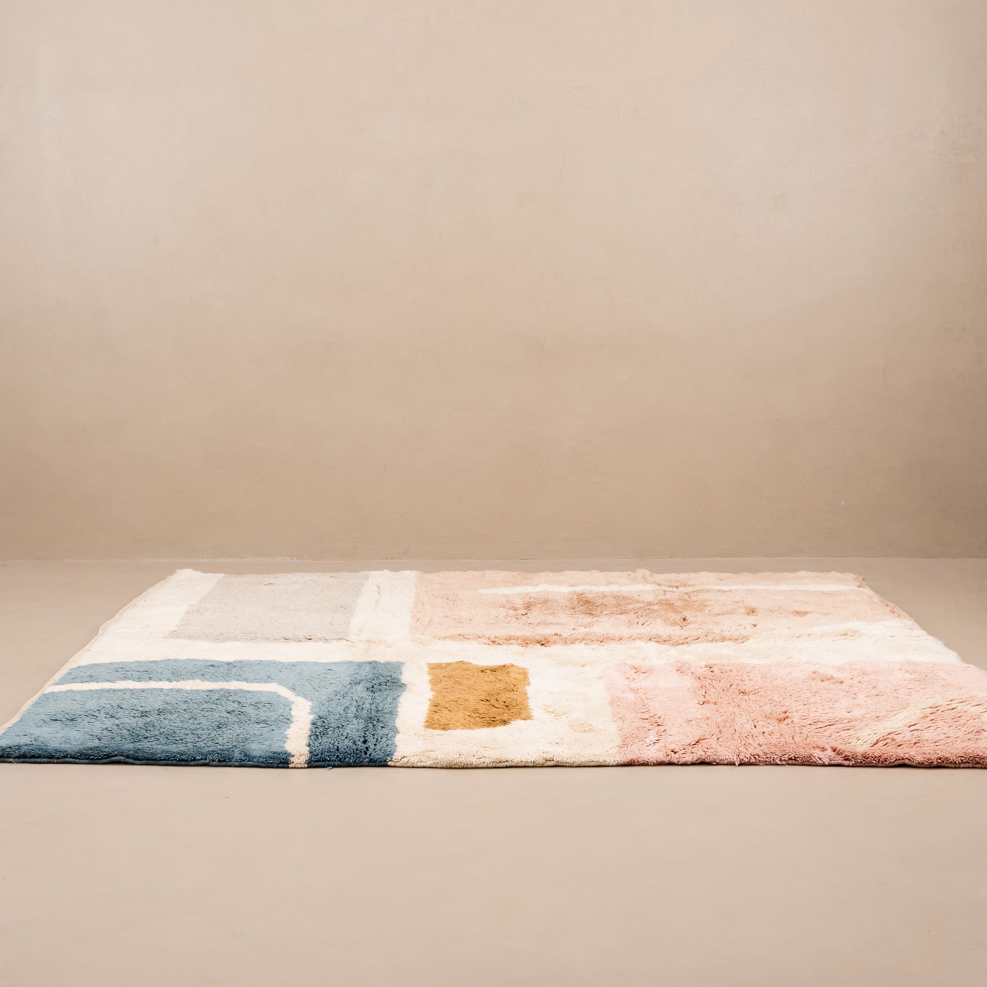 Joyful Horizon - Luxury Shag Moroccan Rug - Benisouk