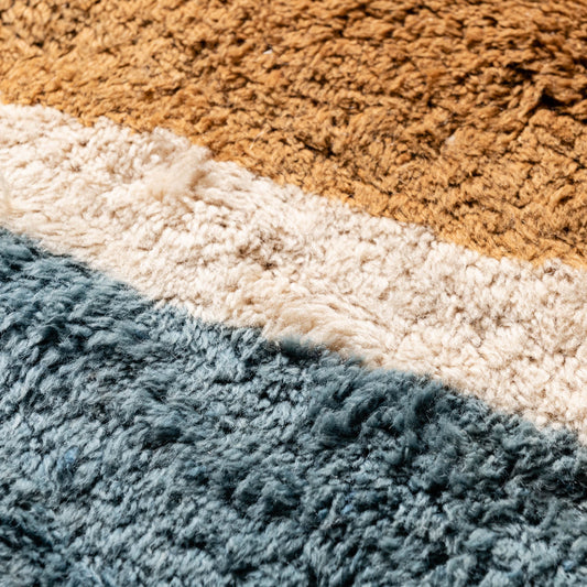 Joyful Horizon - Luxury Shag Moroccan Rug - Benisouk