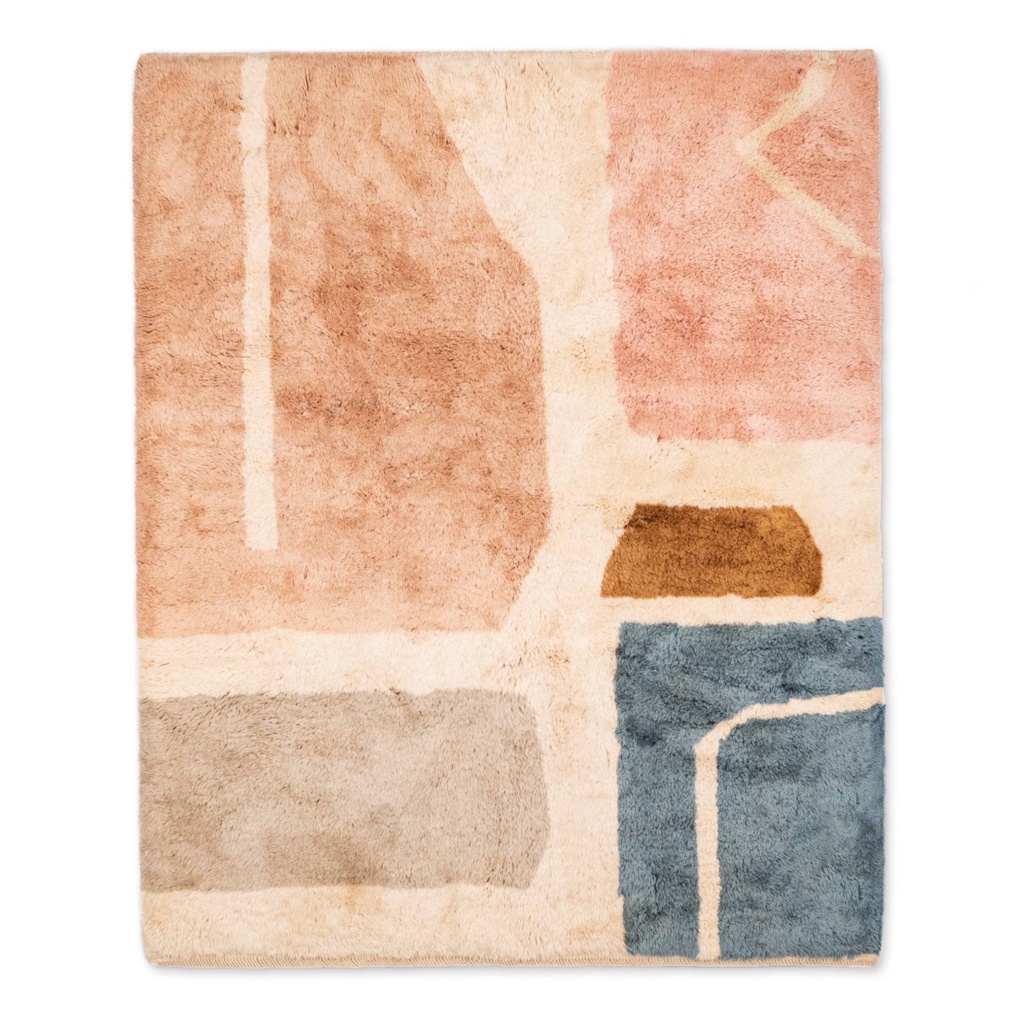 Joyful Horizon - Luxury Shag Moroccan Rug - Benisouk