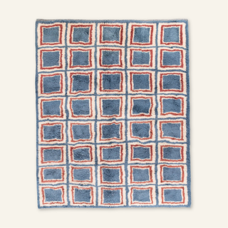 Kaleido Squares - Luxury Shag Moroccan Rug