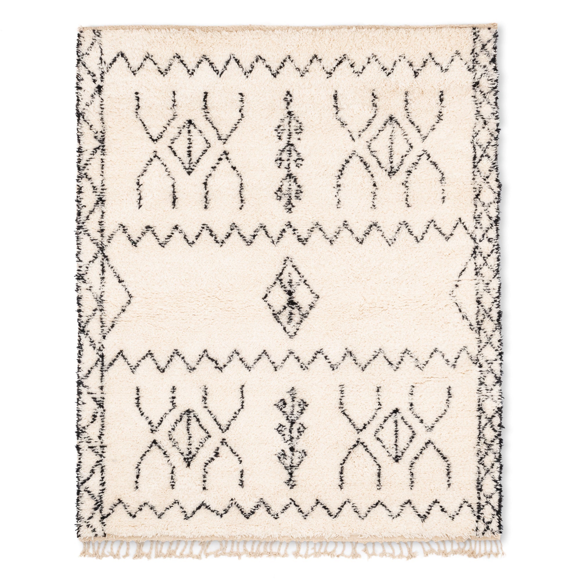 Kalil - Shag Moroccan rug - Benisouk