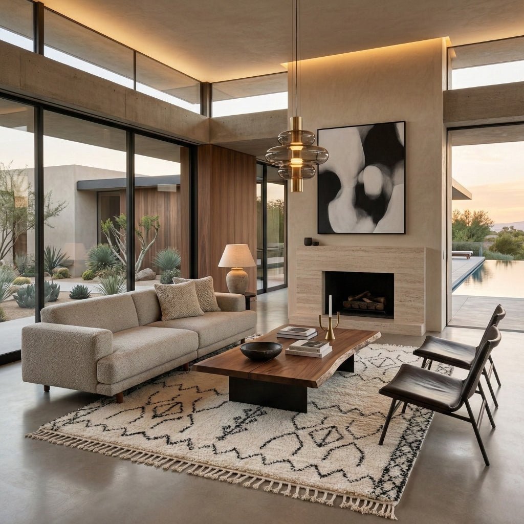 Kalil - Shag Moroccan rug - Benisouk