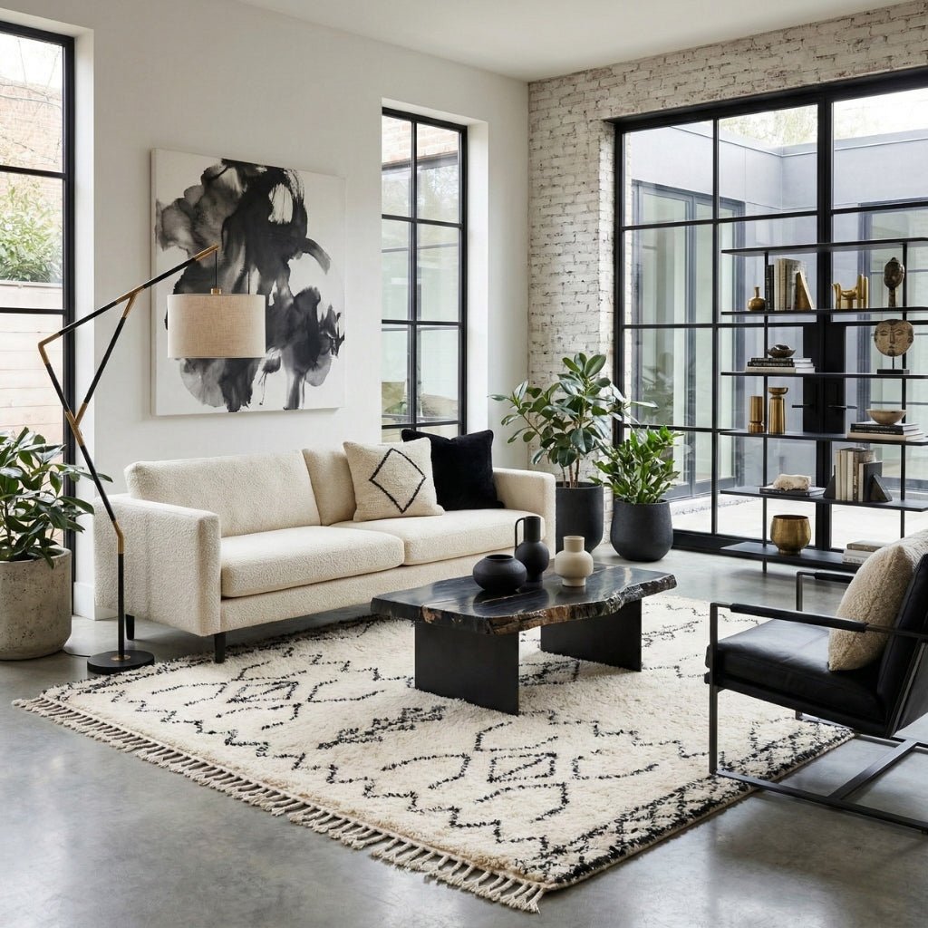 Kalil - Shag Moroccan rug - Benisouk