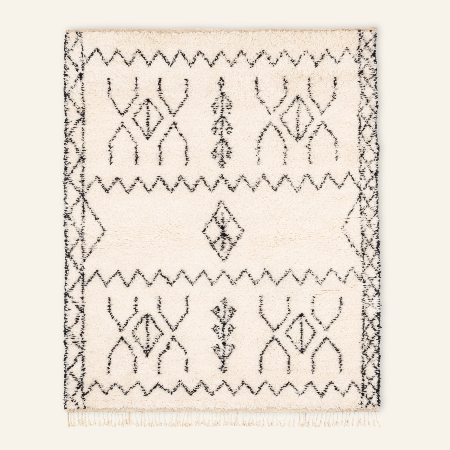 Kalil - Shag Moroccan rug