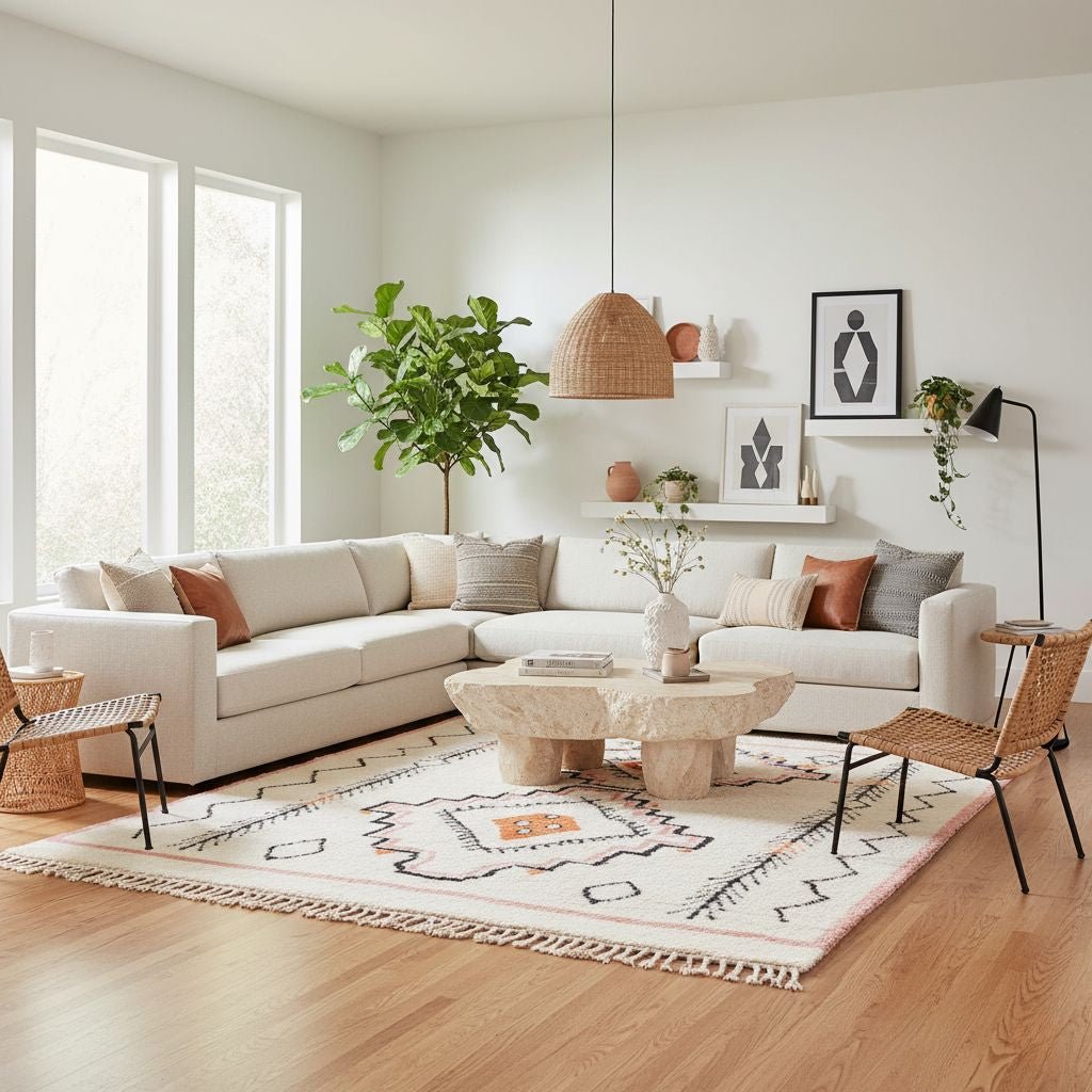 Kalila - Shag Moroccan rug - Benisouk