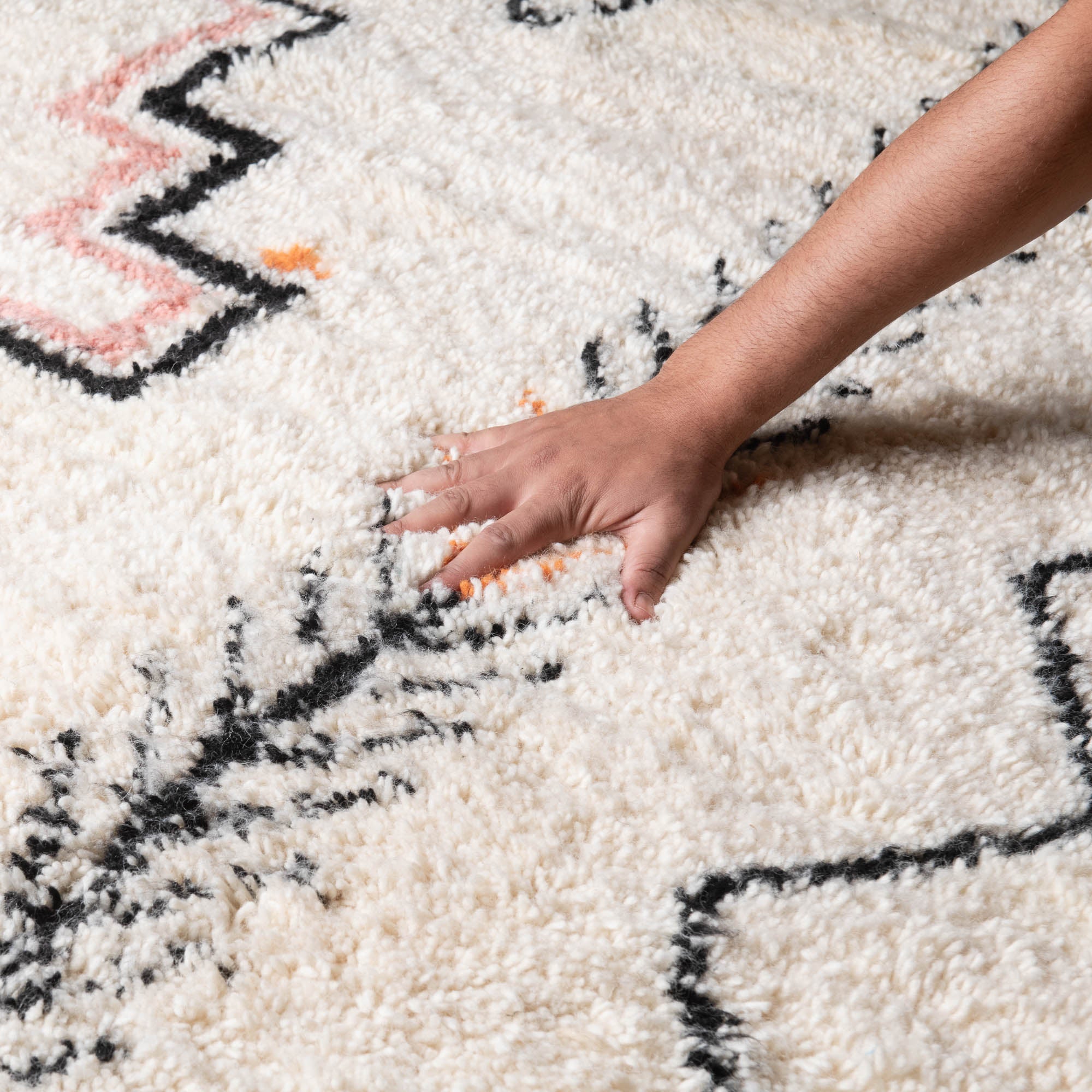 Kalila - Shag Moroccan rug - Benisouk