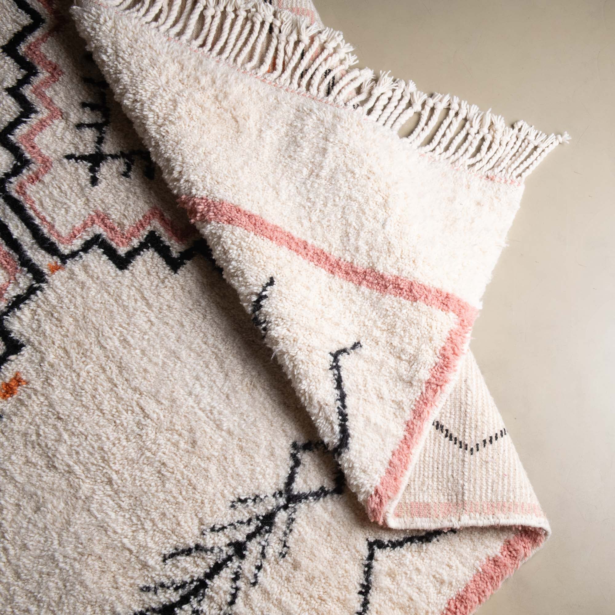 Kalila - Shag Moroccan rug - Benisouk