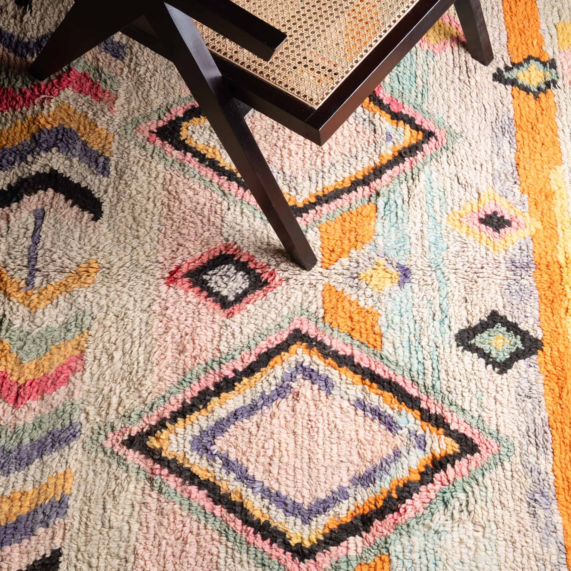 Kamal - vintage boujad rug - Benisouk