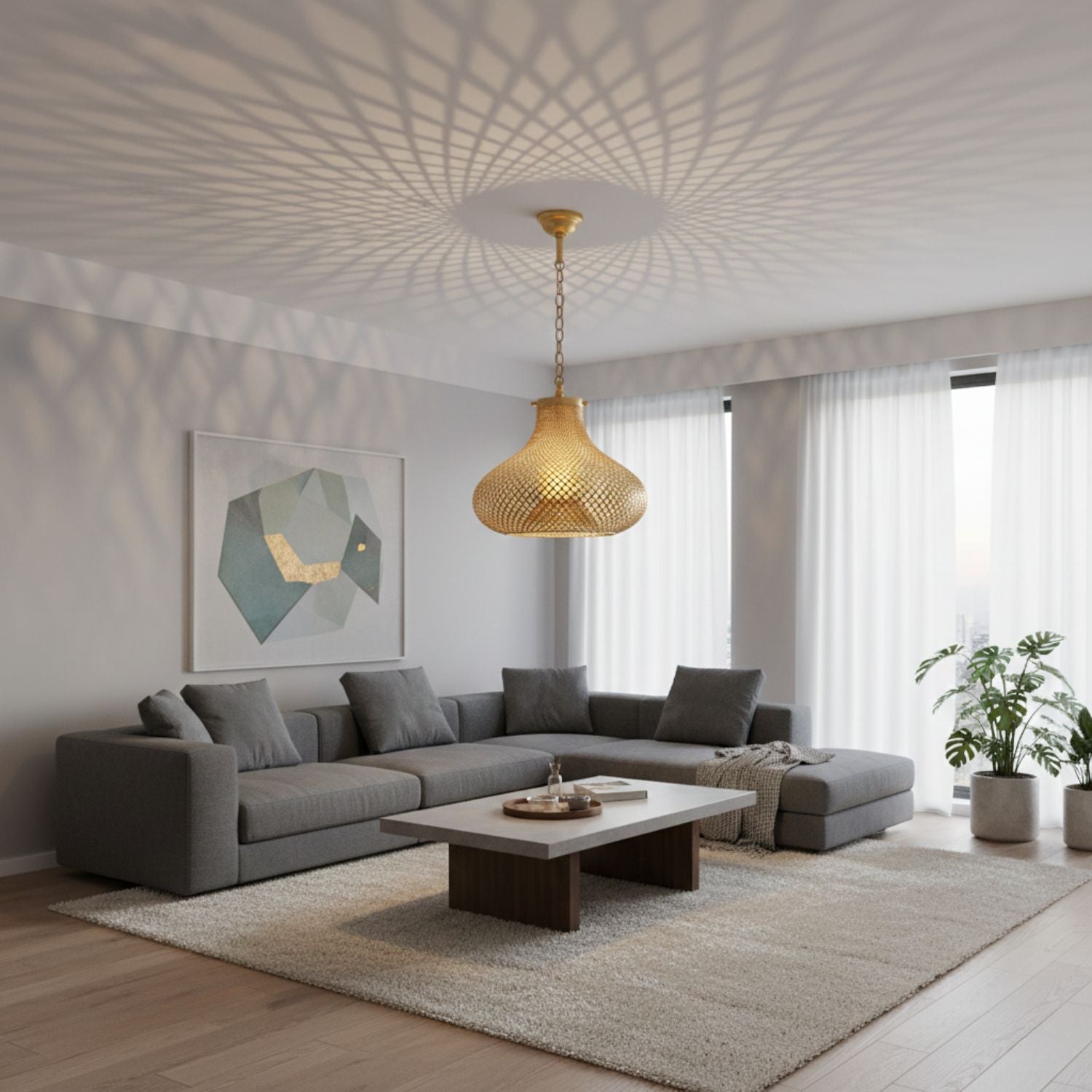 Kamar - Moroccan Pendant Light Fixture - Benisouk