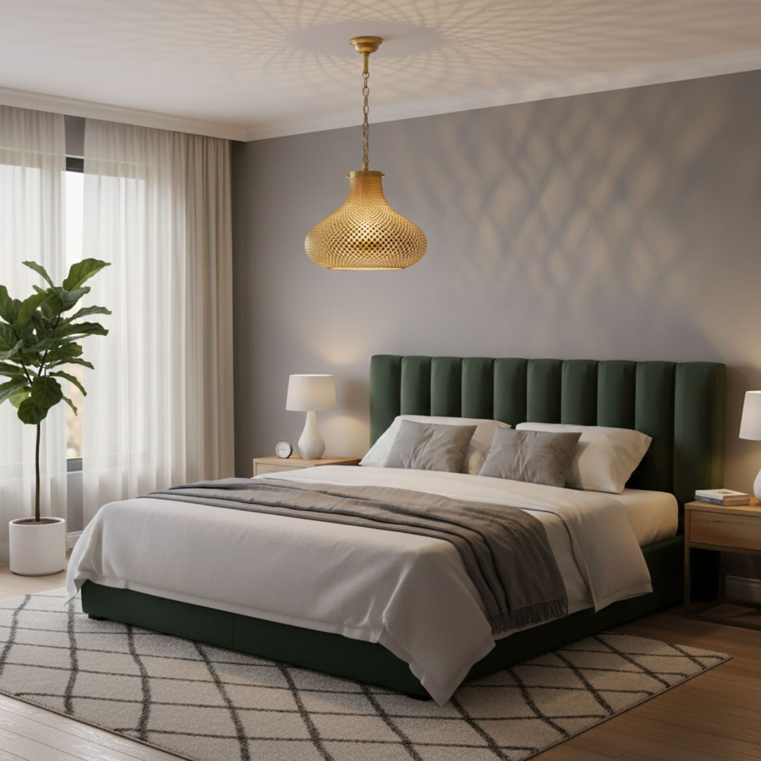 Kamar - Moroccan Pendant Light Fixture - Benisouk