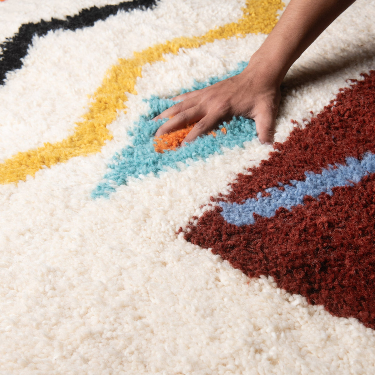 Kanz - Shag Moroccan rug - Benisouk