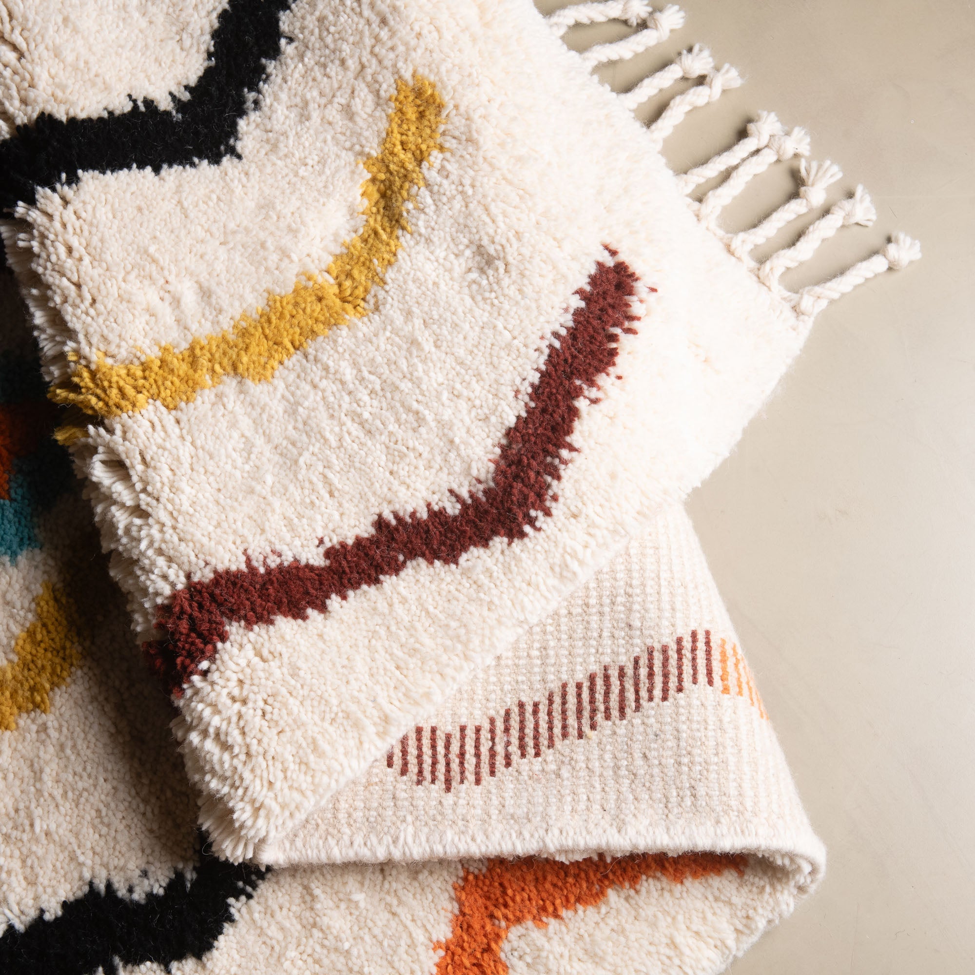 Kanz - Shag Moroccan rug - Benisouk