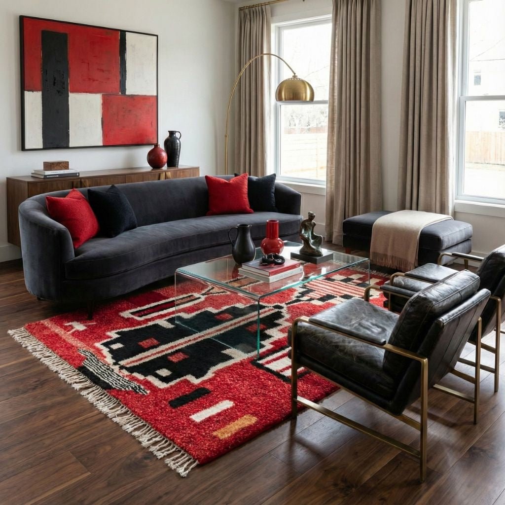 Karaz - Shag Moroccan rug - Benisouk