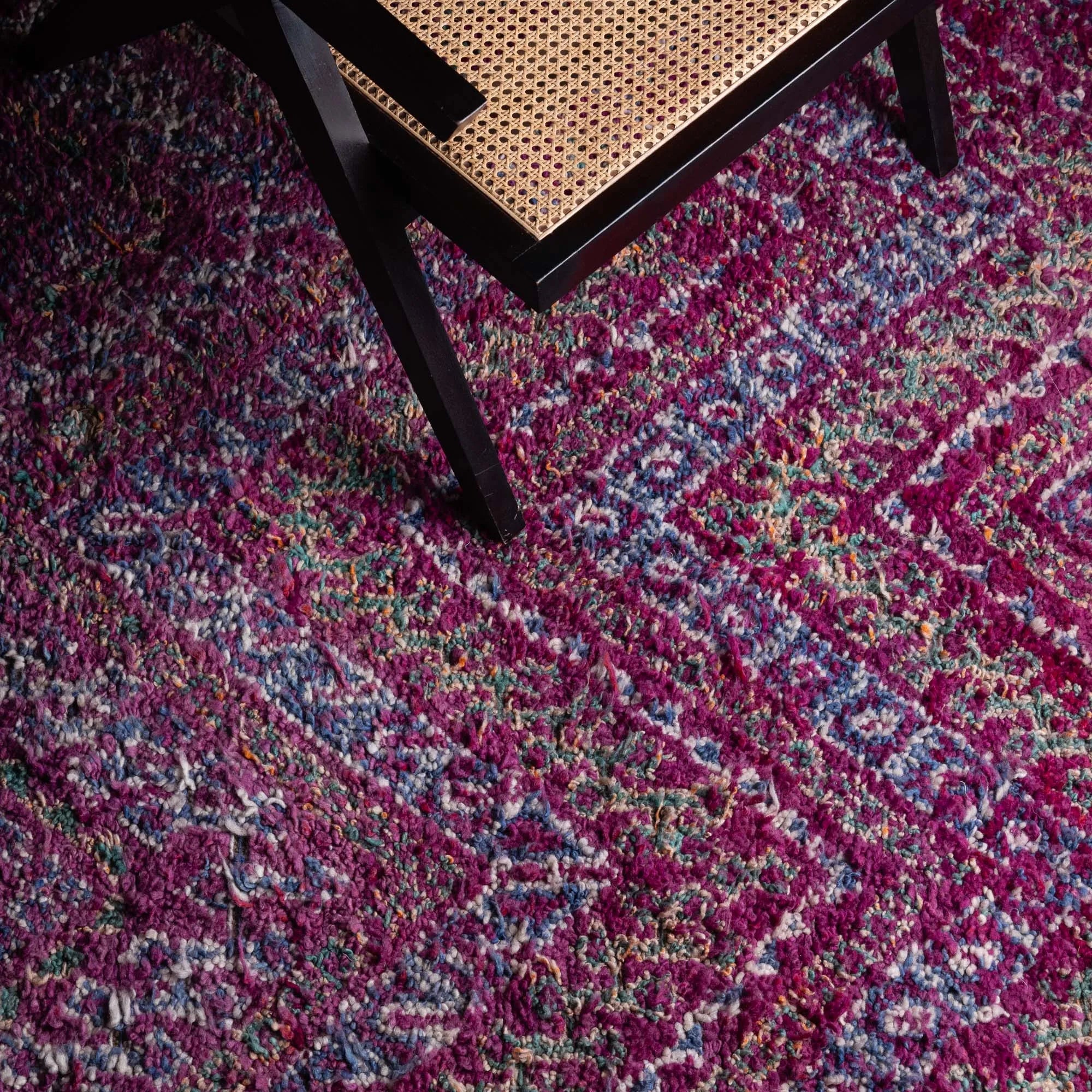 Kazem - vintage beni mguild rug - Benisouk