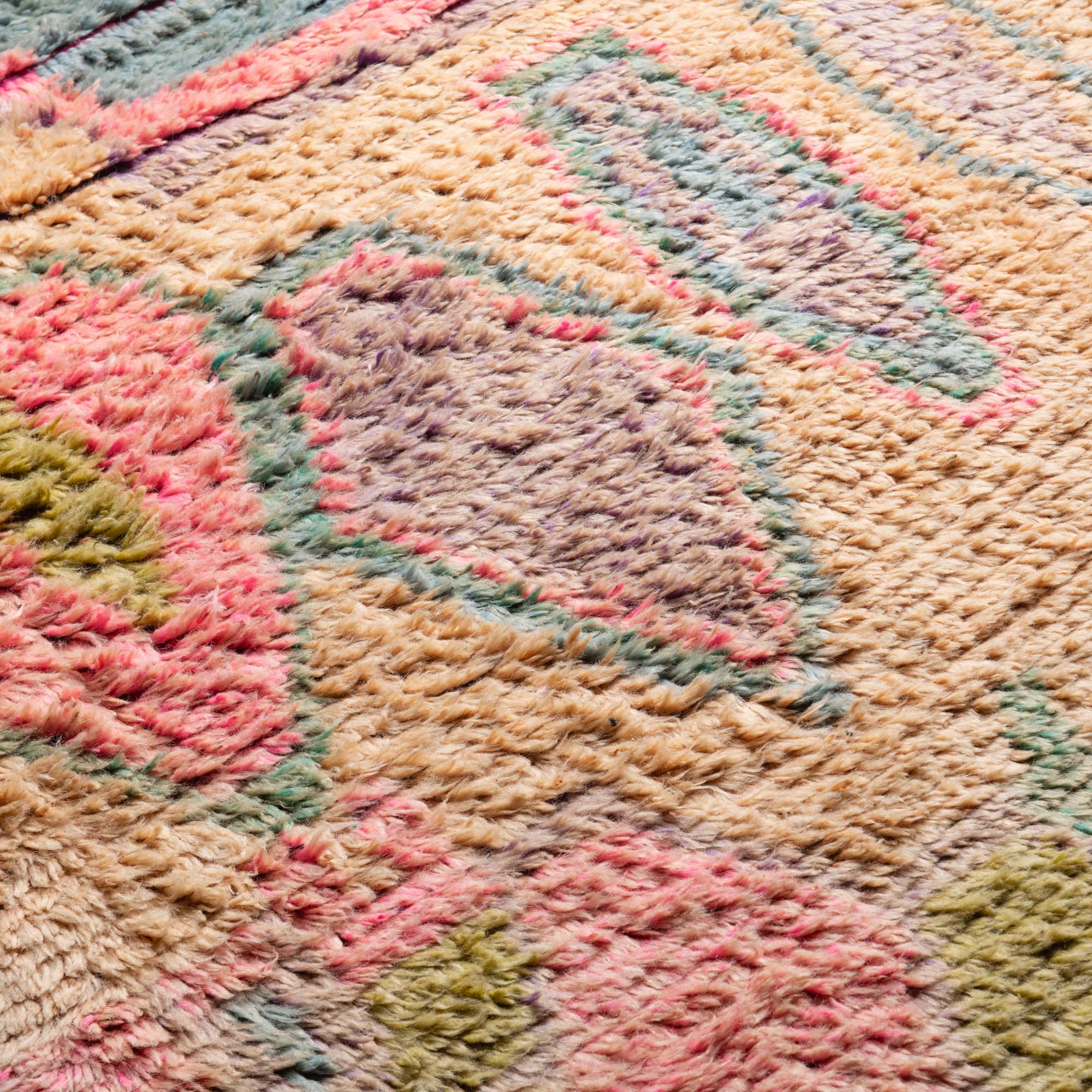 Kharif - vintage boujad rug - Benisouk