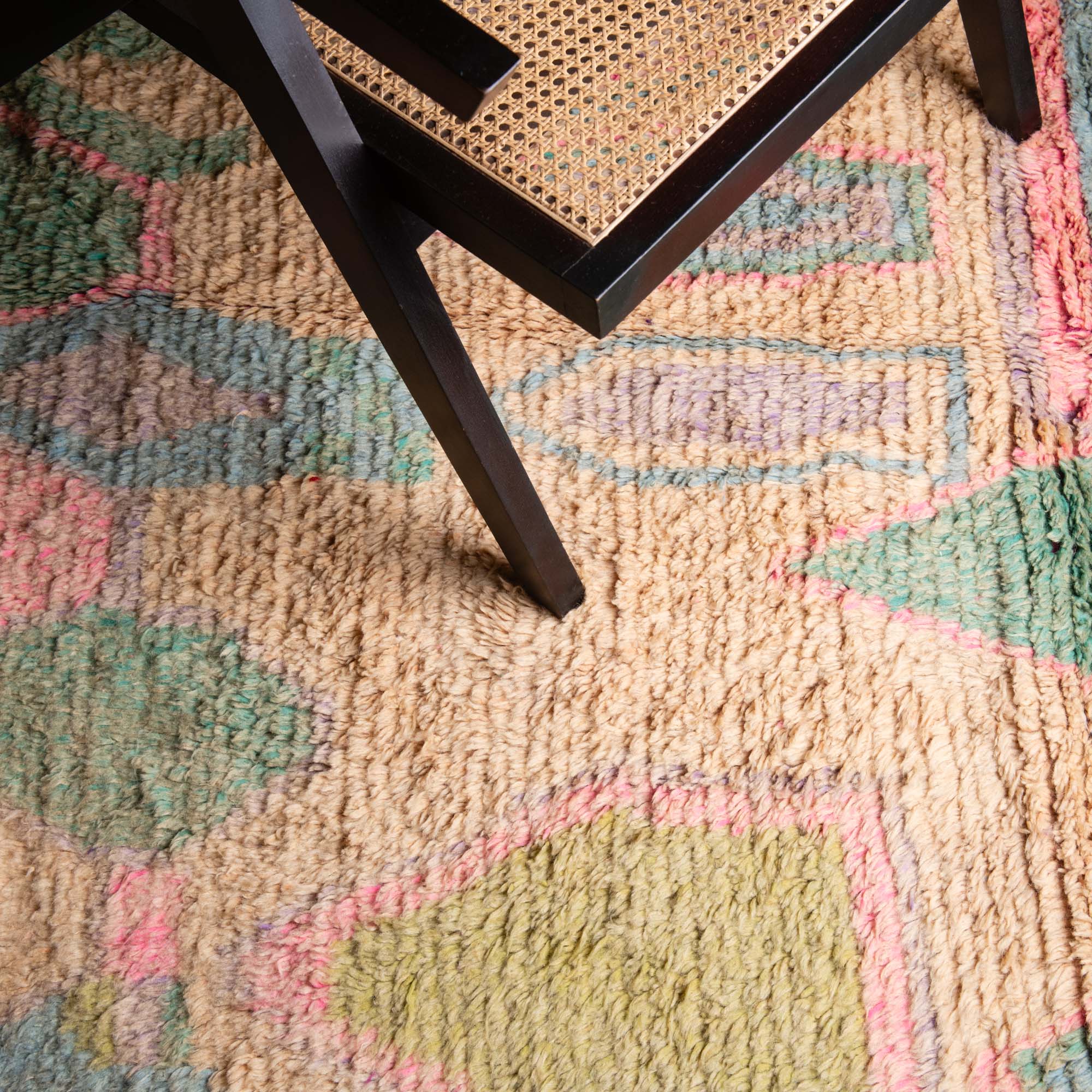 Kharif - vintage boujad rug - Benisouk