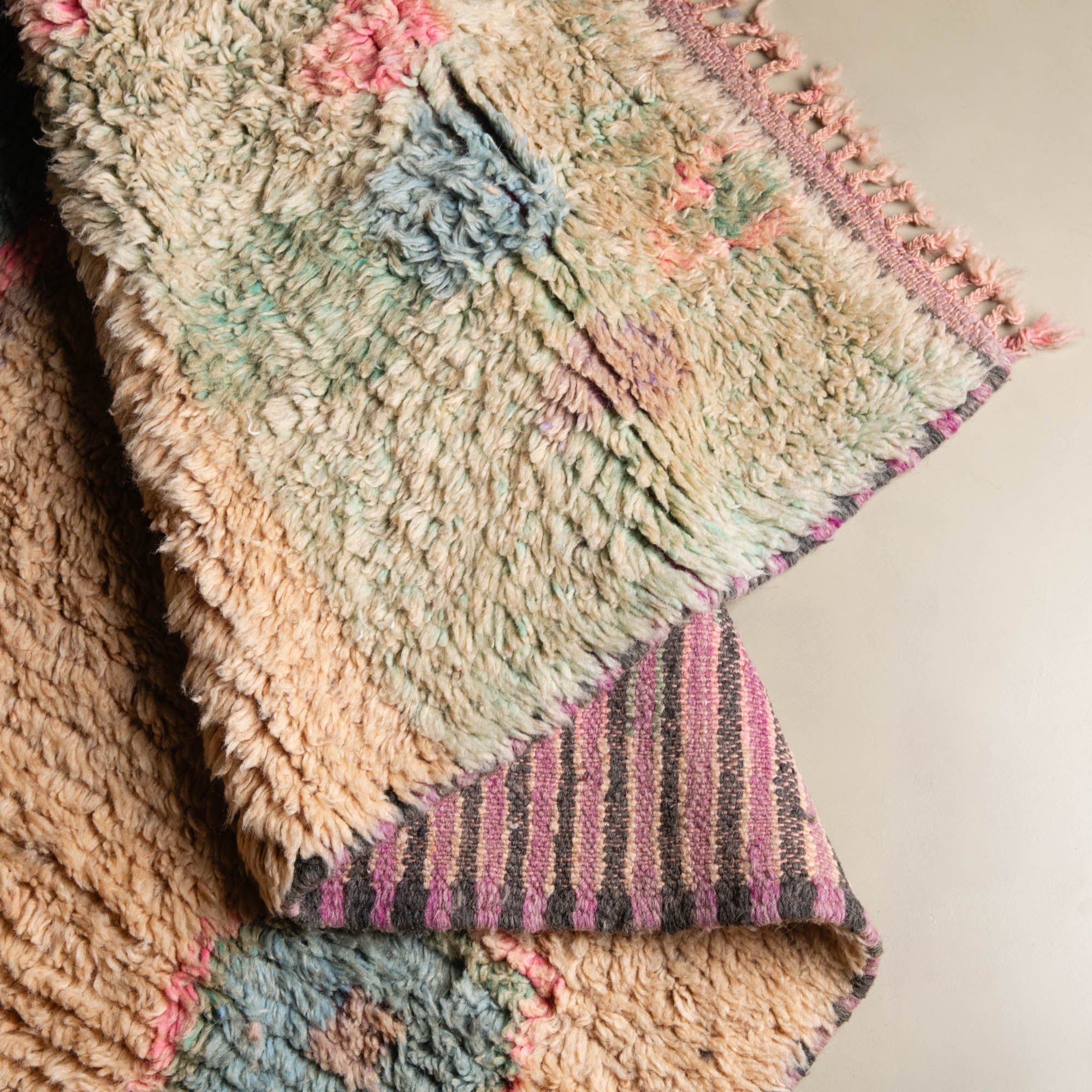 Kharif - vintage boujad rug - Benisouk