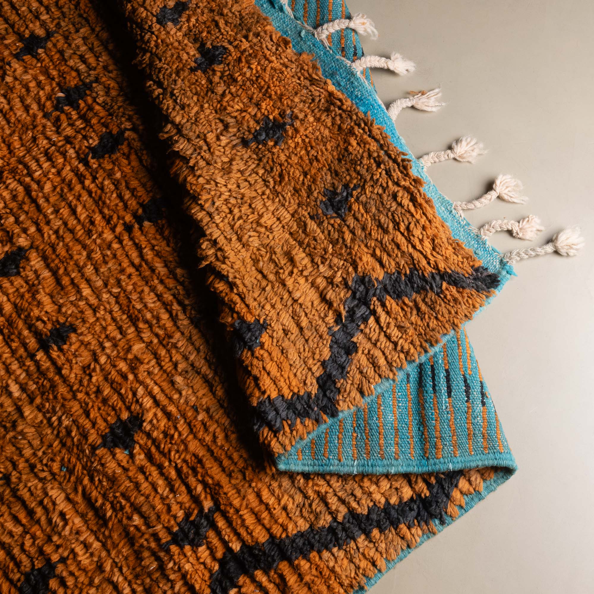 Kharif - vintage boujad rug - Benisouk