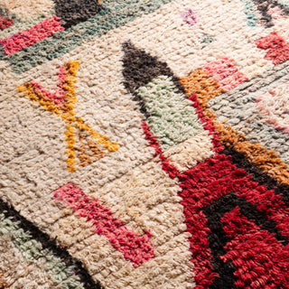 Khmisahel - vintage boujad rug - Benisouk