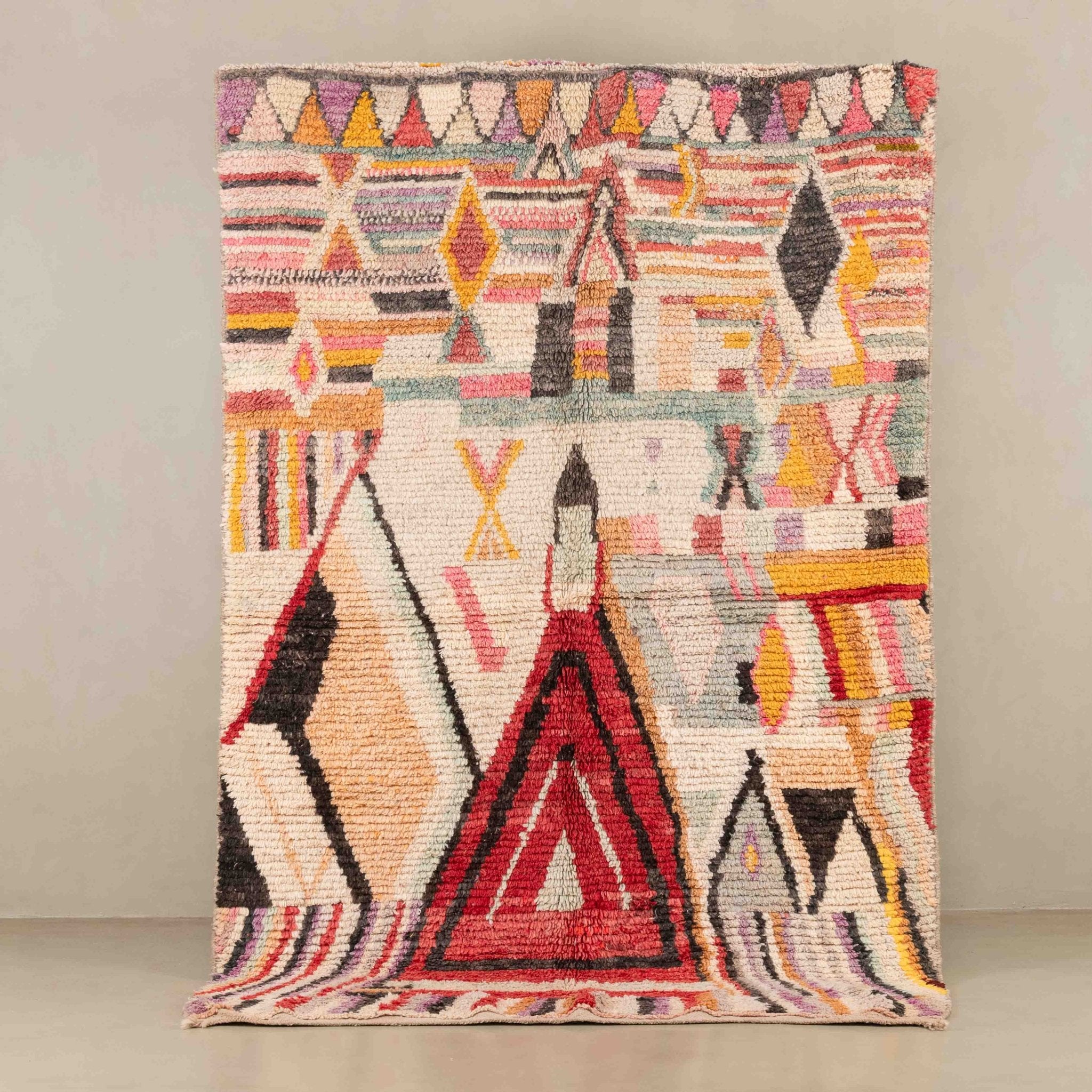 Khmisahel - vintage boujad rug - Benisouk