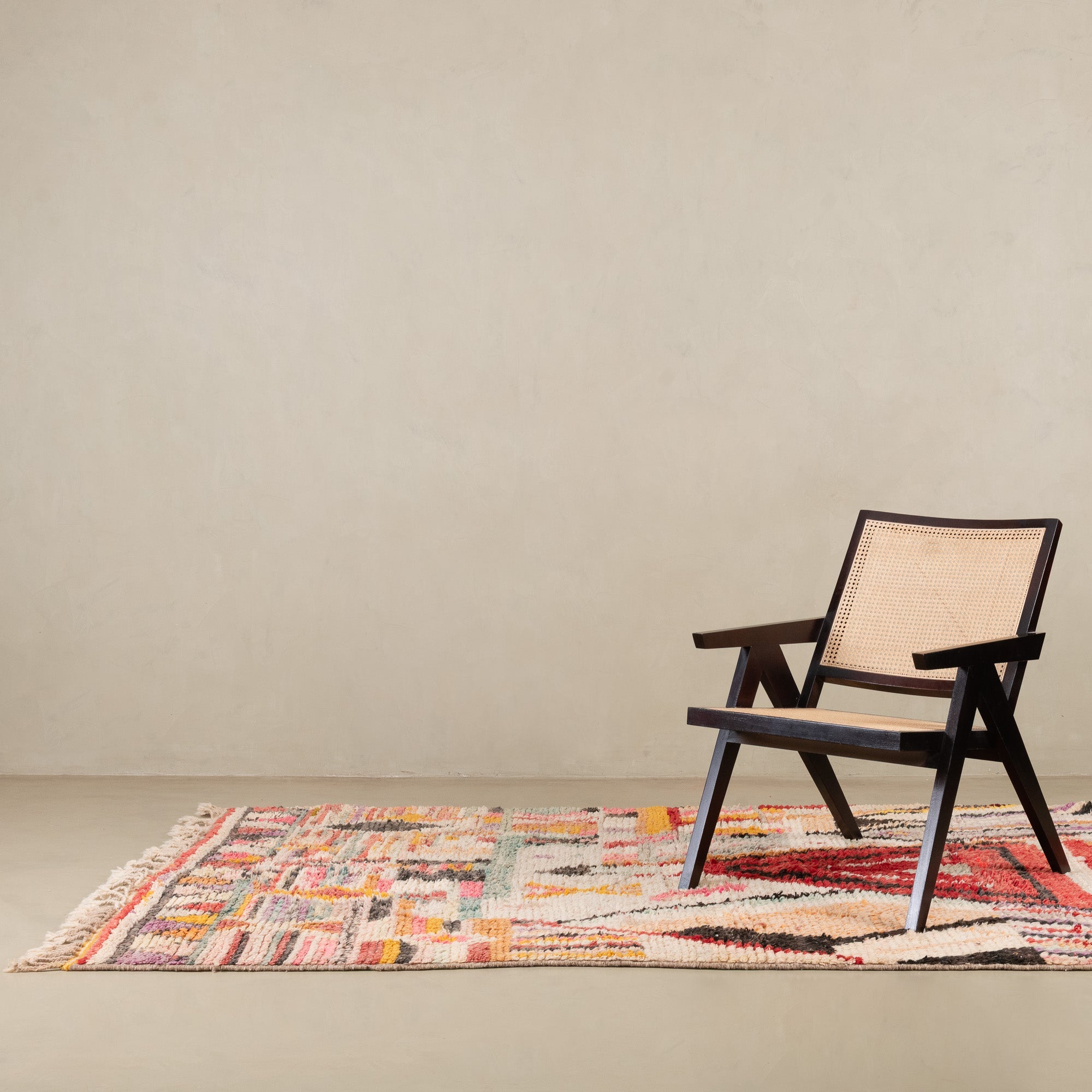 Khmisahel - vintage boujad rug - Benisouk