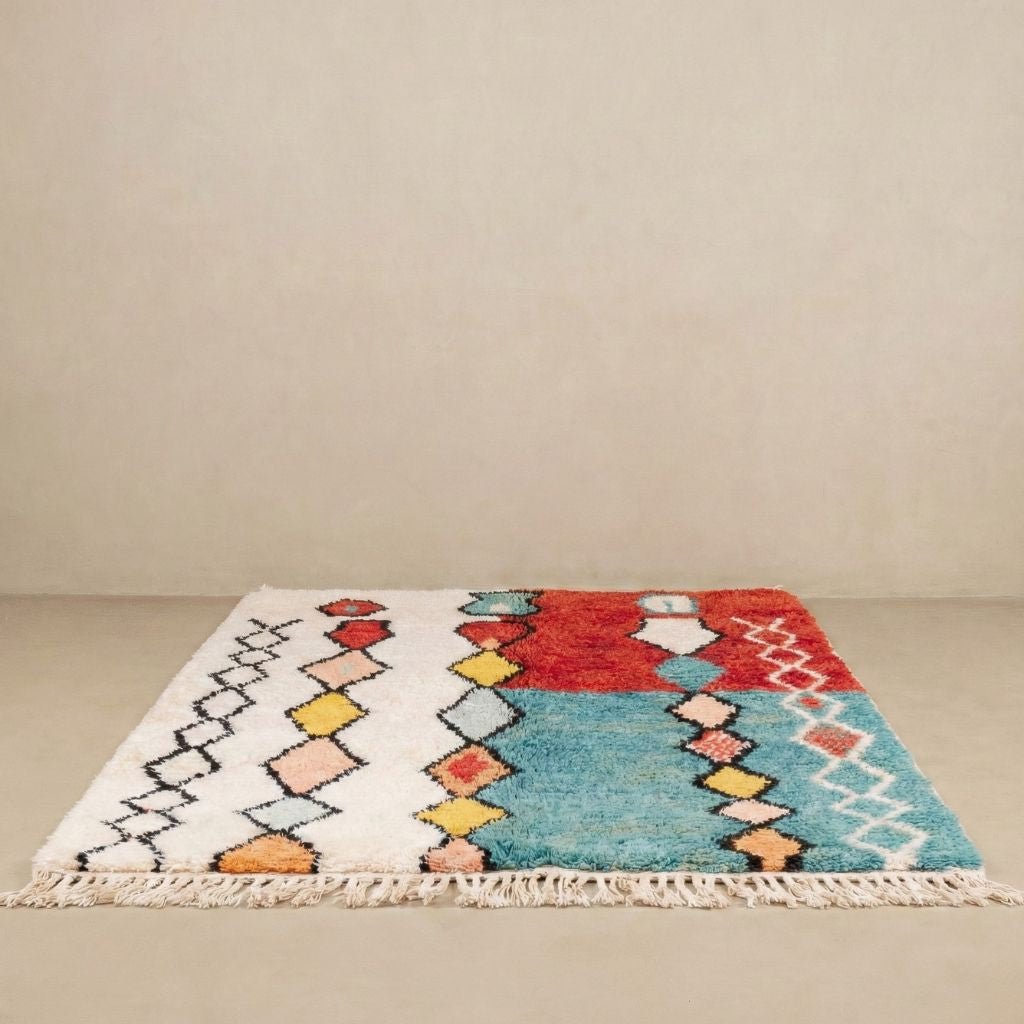 Lahab - Shag Moroccan rug - Benisouk