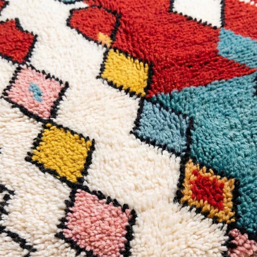 Lahab - Shag Moroccan rug - Benisouk