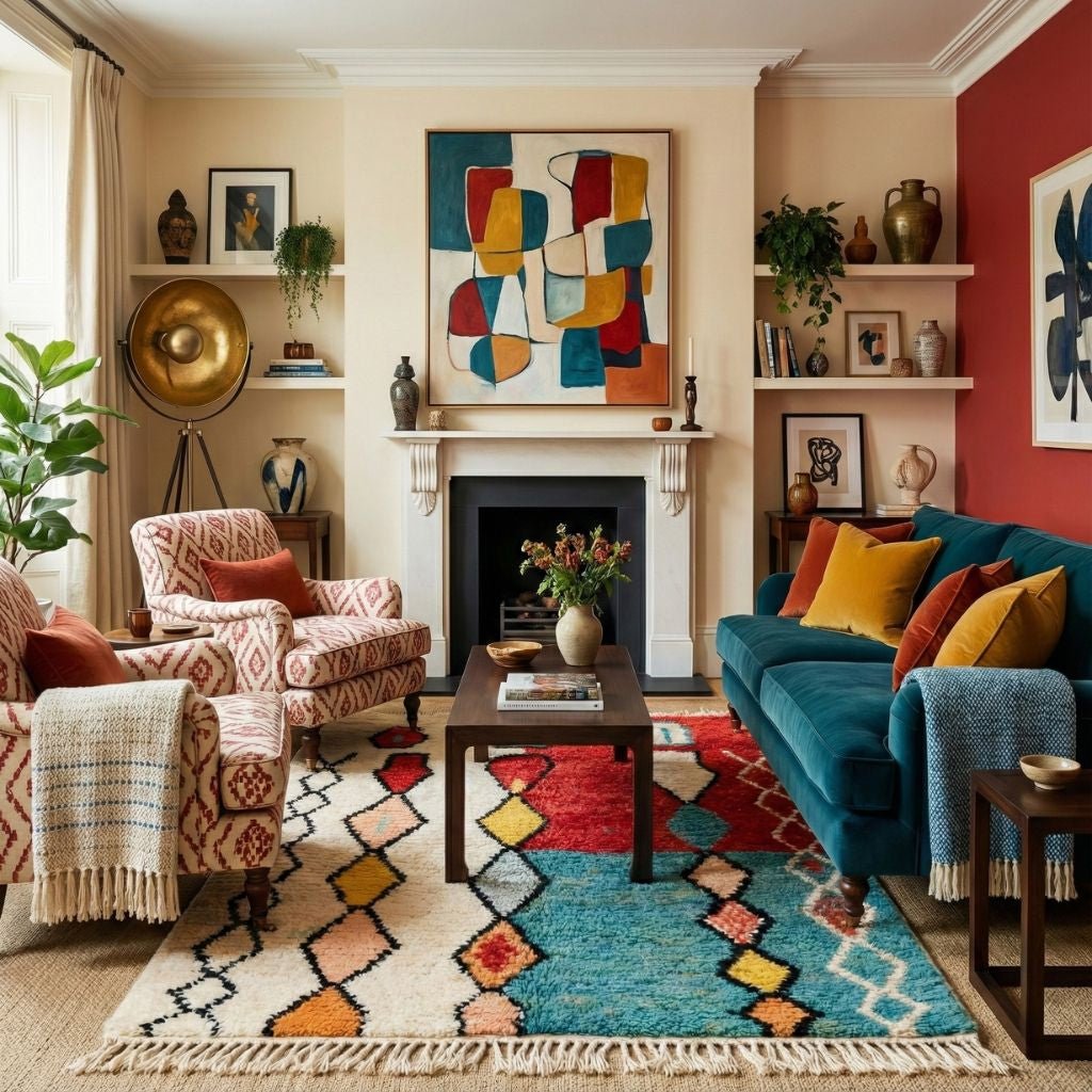 Lahab - Shag Moroccan rug - Benisouk