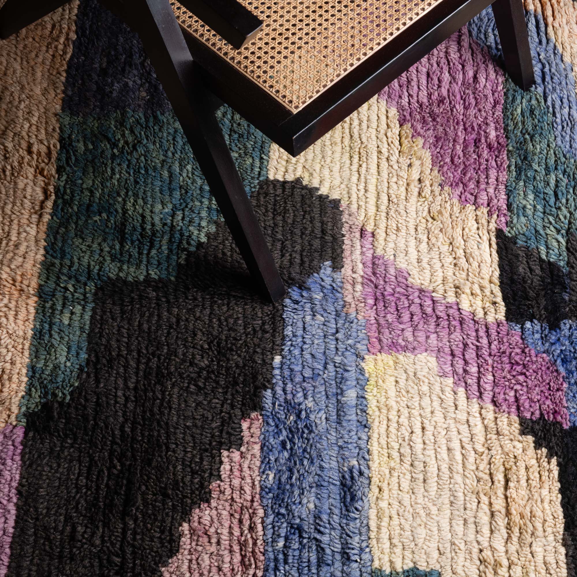 Lamis - vintage boujad rug - Benisouk