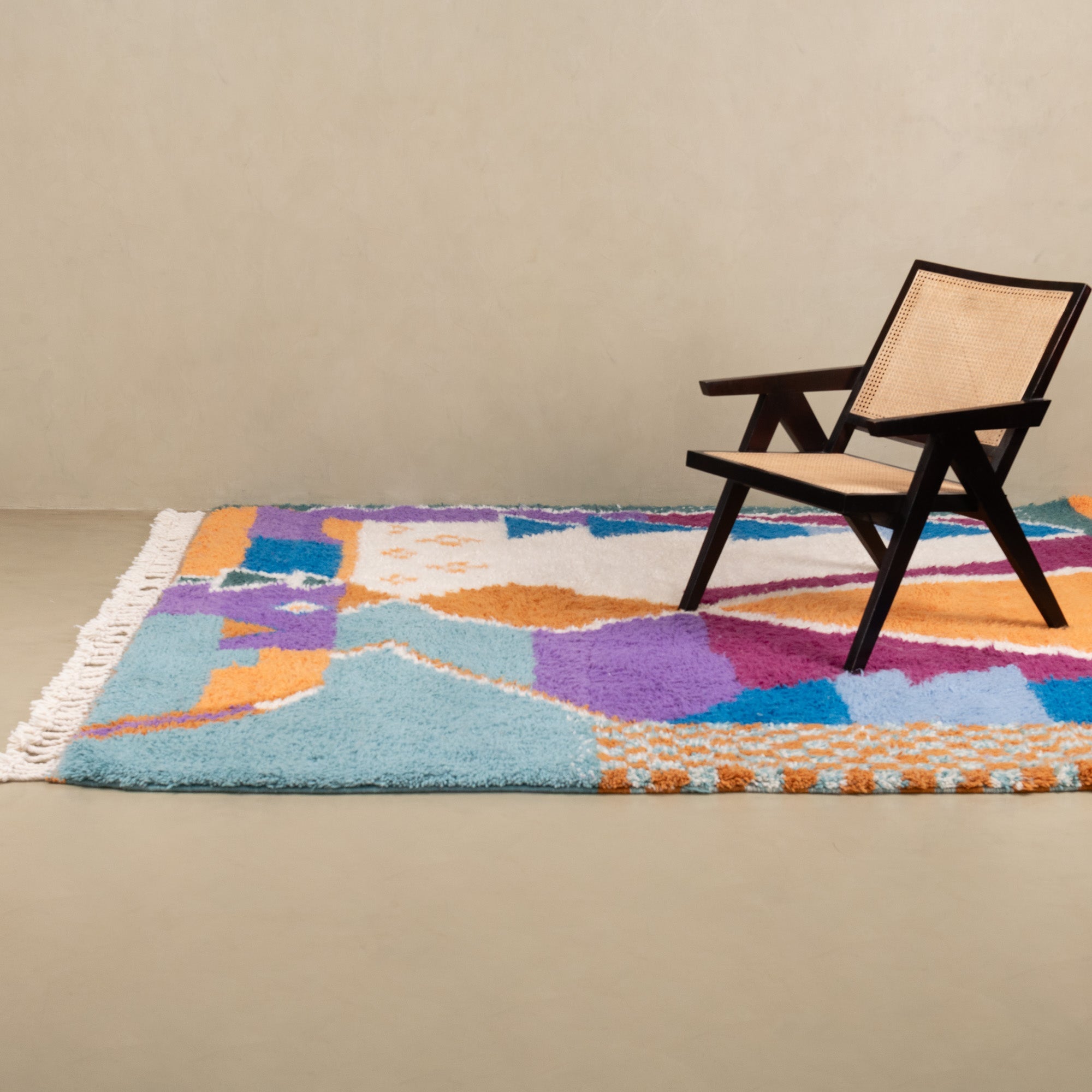Lamssa - Beni ourain rug - Benisouk