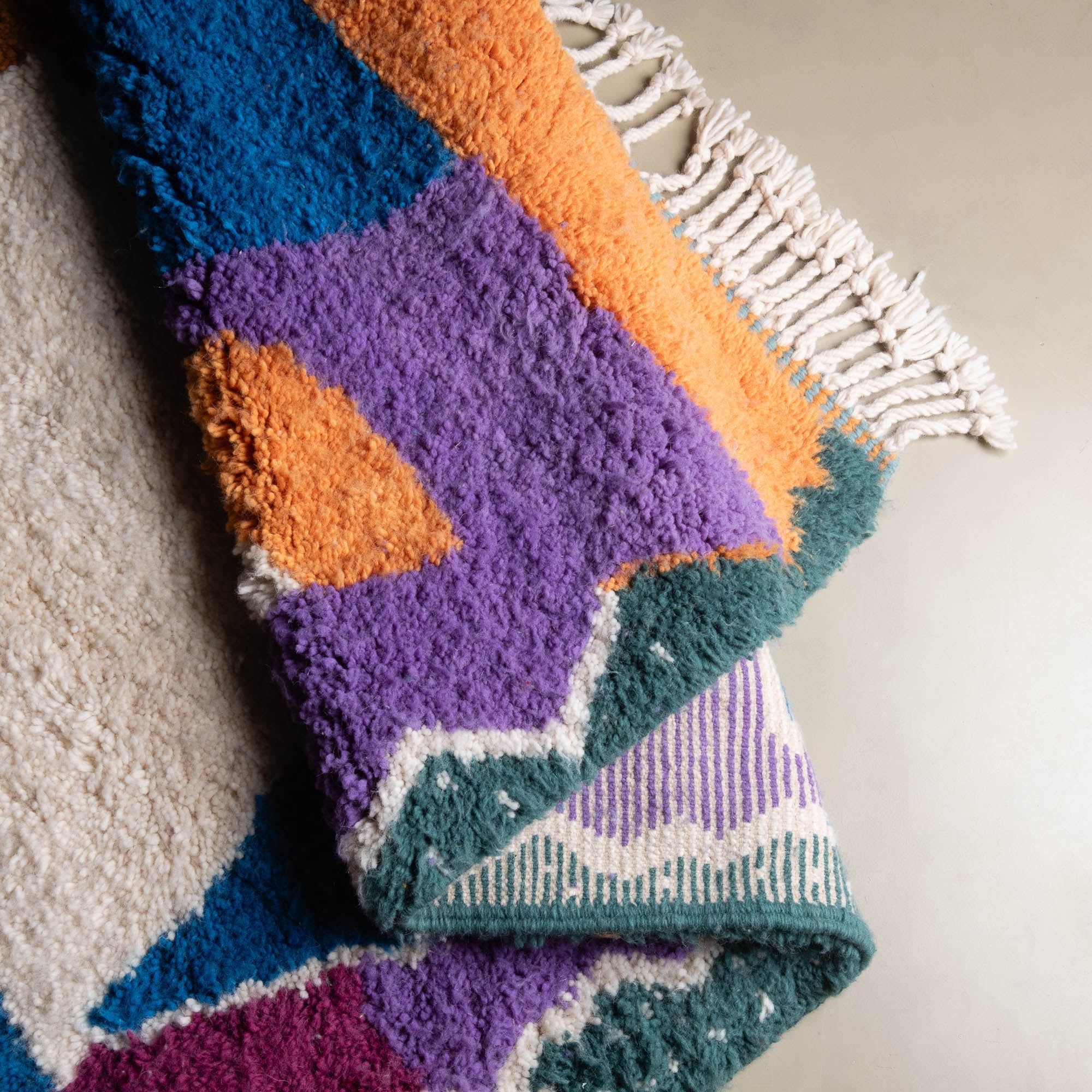 Lamssa - Shag Moroccan rug - Benisouk